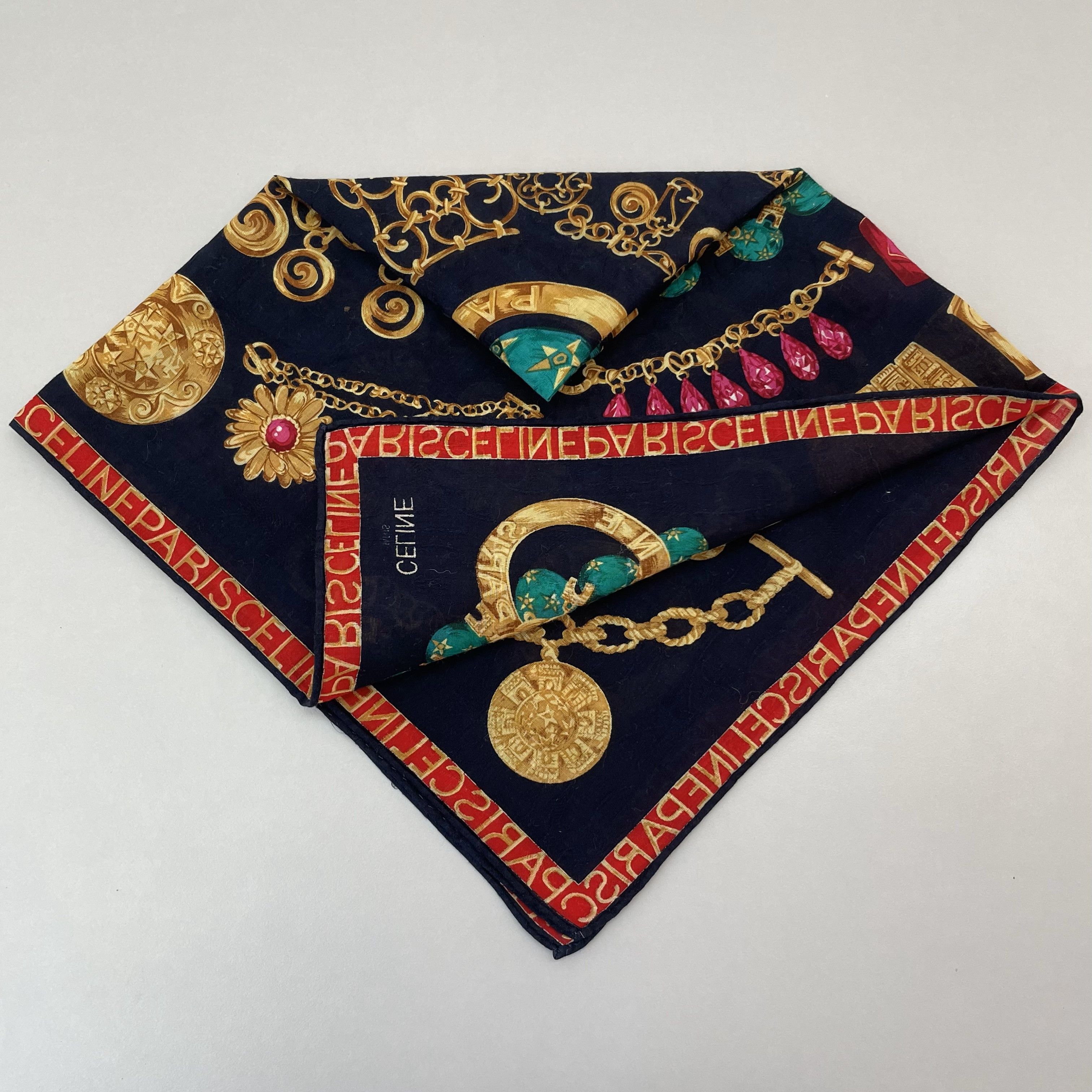 Celine Celine Handkerchief / Neckerchief / Bandana - 4251 Size ONE SIZE - 3 Thumbnail