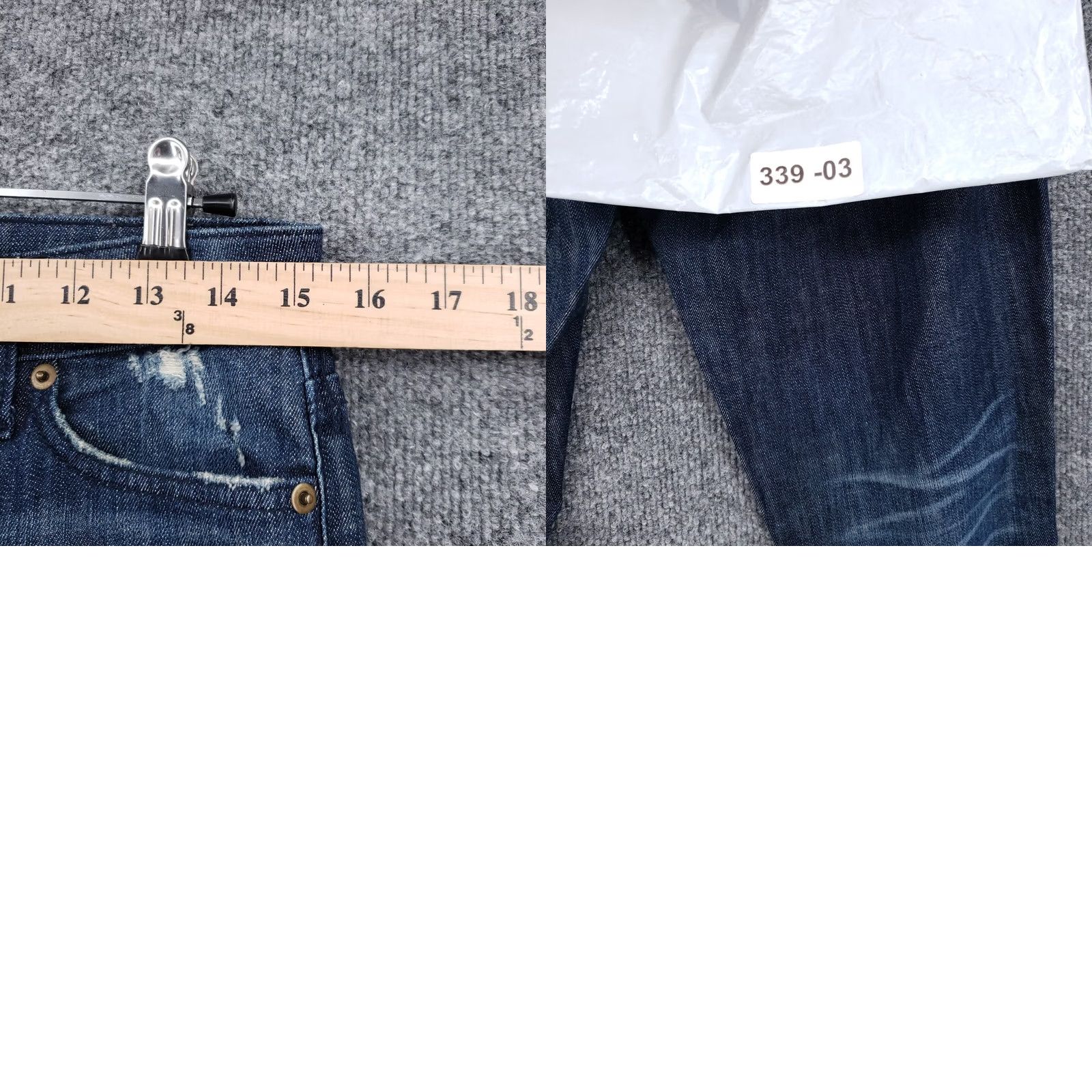 Forever 21 FOREVER 21 Jeans Womens Skinny Ankle Zip Distressed Rinse Blue Denim Low Rise Size 26" / US 2 / IT 38 - 10 Thumbnail