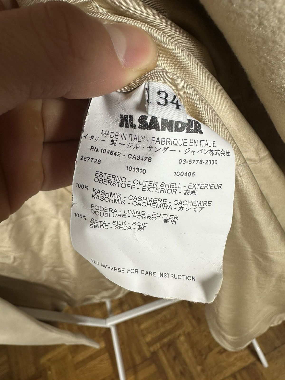 Jil Sander Jil sander coat cashmere Size XXS / US 00 / IT 34 - 9 Thumbnail