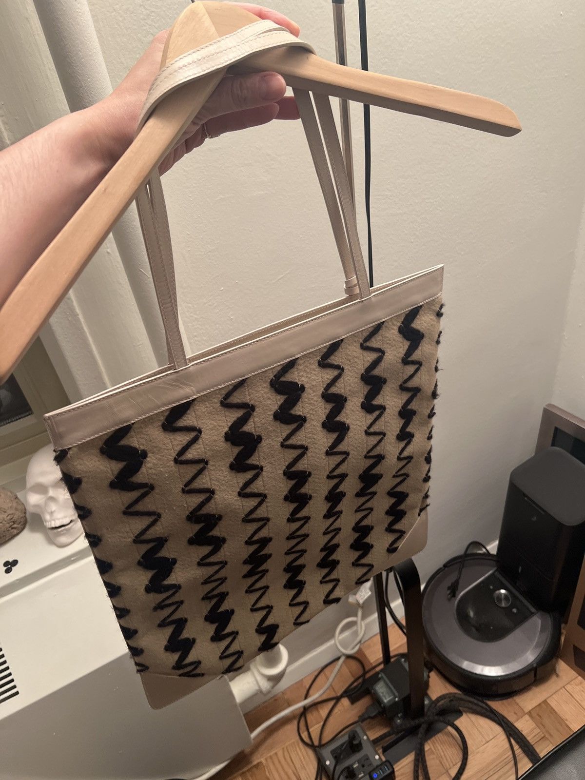 Billy Reid William Reid Wool & Leather Tote Bag Size ONE SIZE - 5 Thumbnail