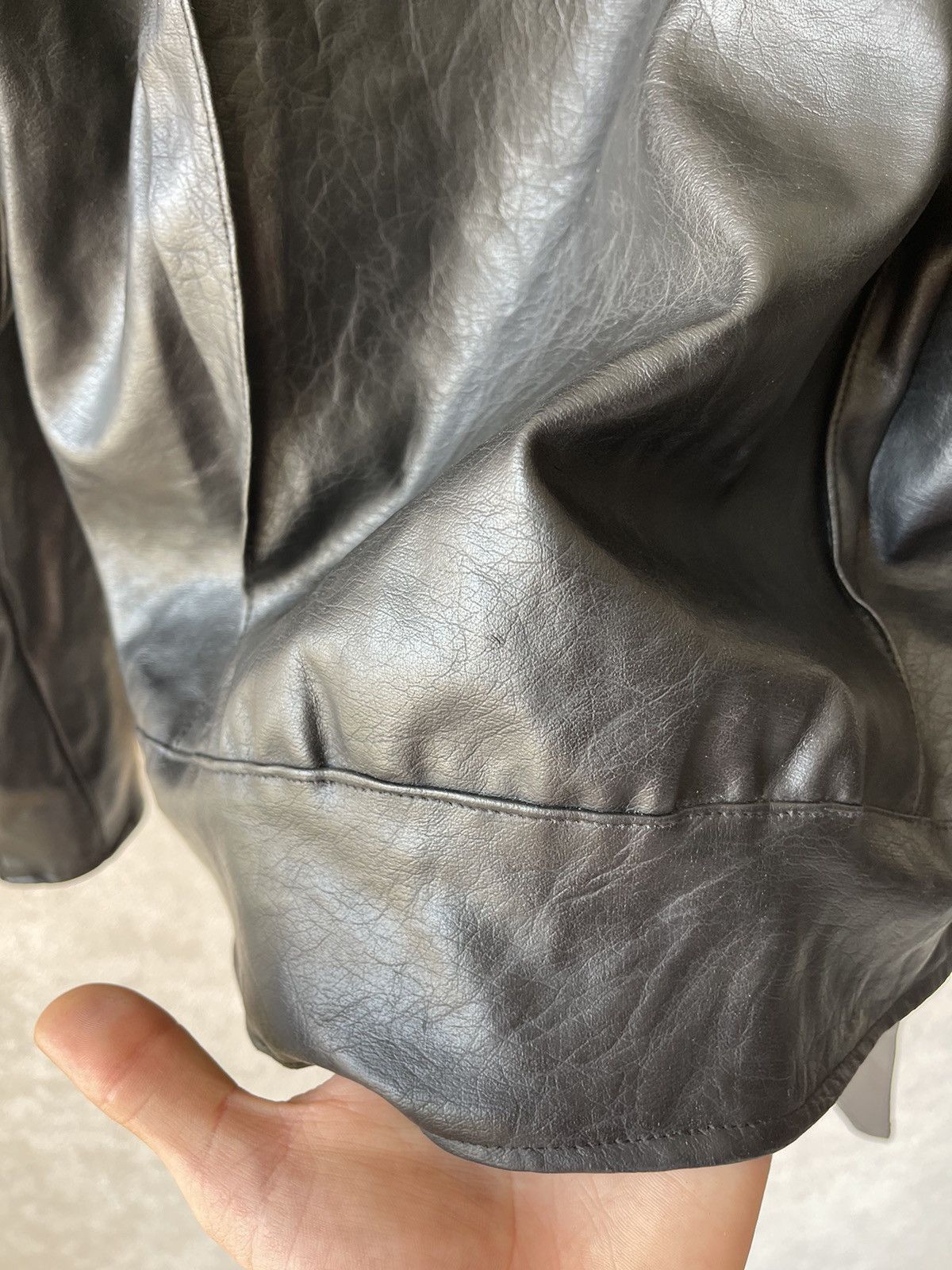 Vintage Vintage Faux Leather Perfecto Biker Jacket / Double Rider Size XS / US 0-2 / IT 36-38 - 22 Thumbnail