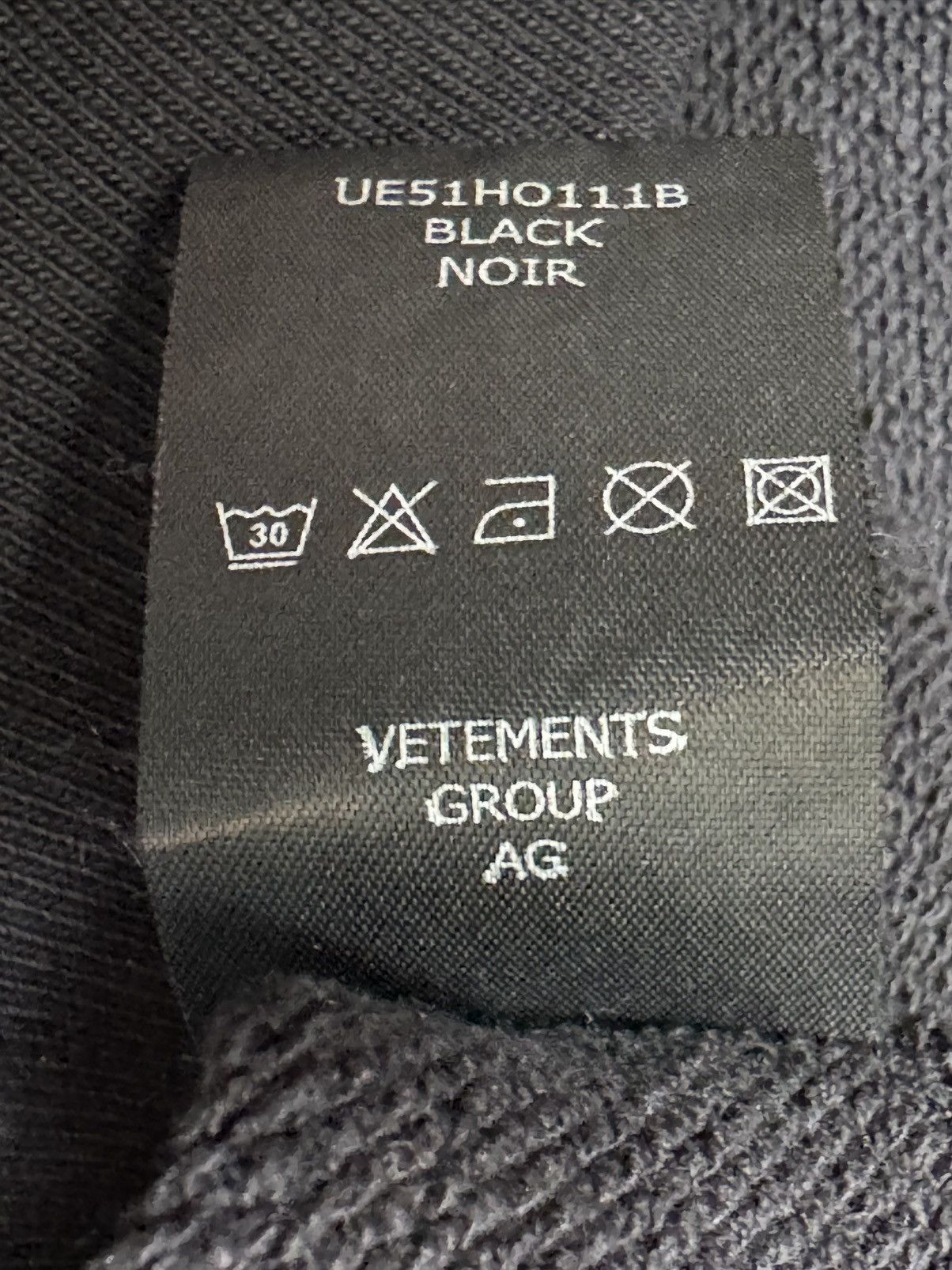 Vetements Vetements OXPAHA/security hoodie Size US XL / EU 56 / 4 - 12 Thumbnail