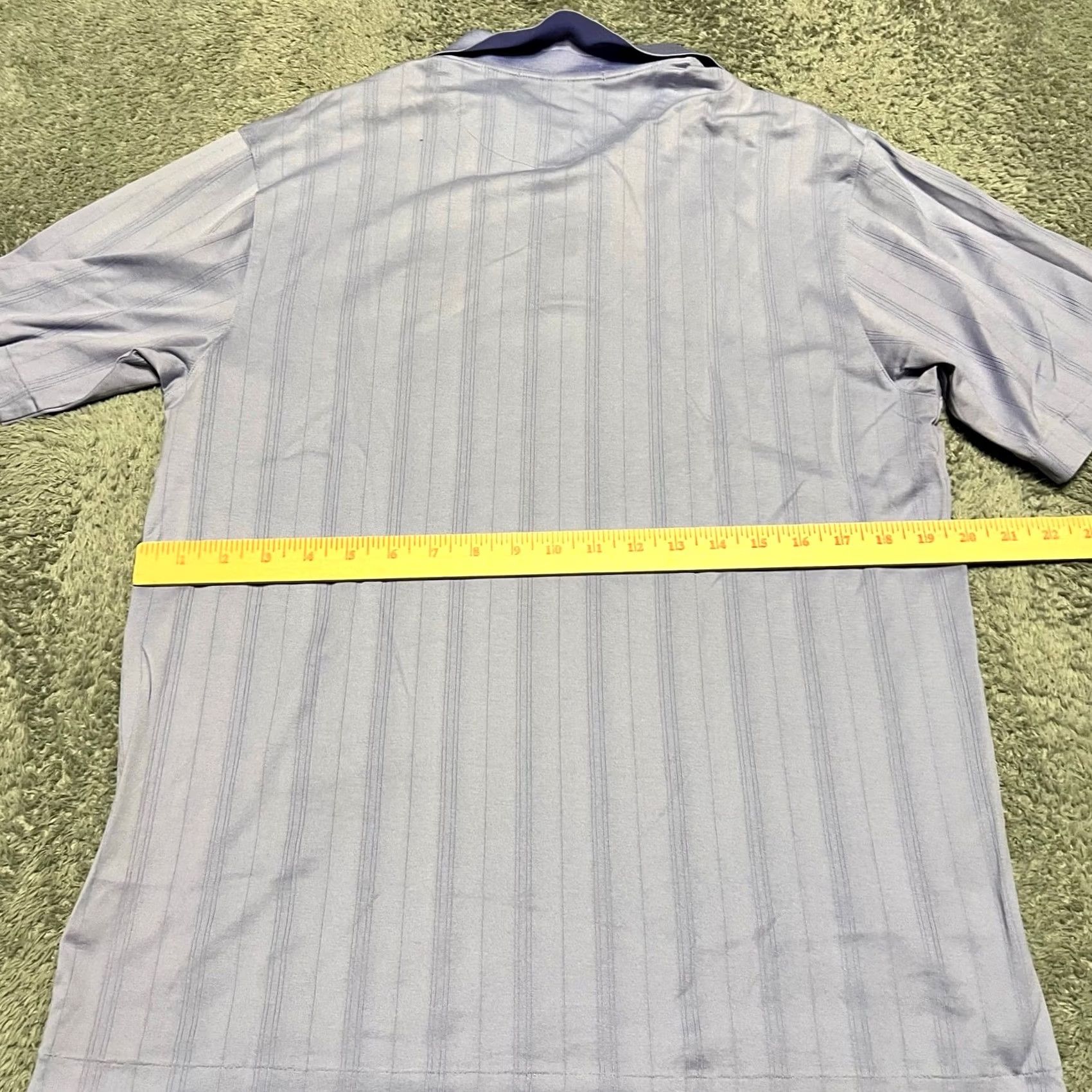 Vintage Tiger Woods Polo Shirt Mens Small Purple Golf Performance PGA Hazeltine Size US S / EU 44-46 / 1 - 5 Thumbnail
