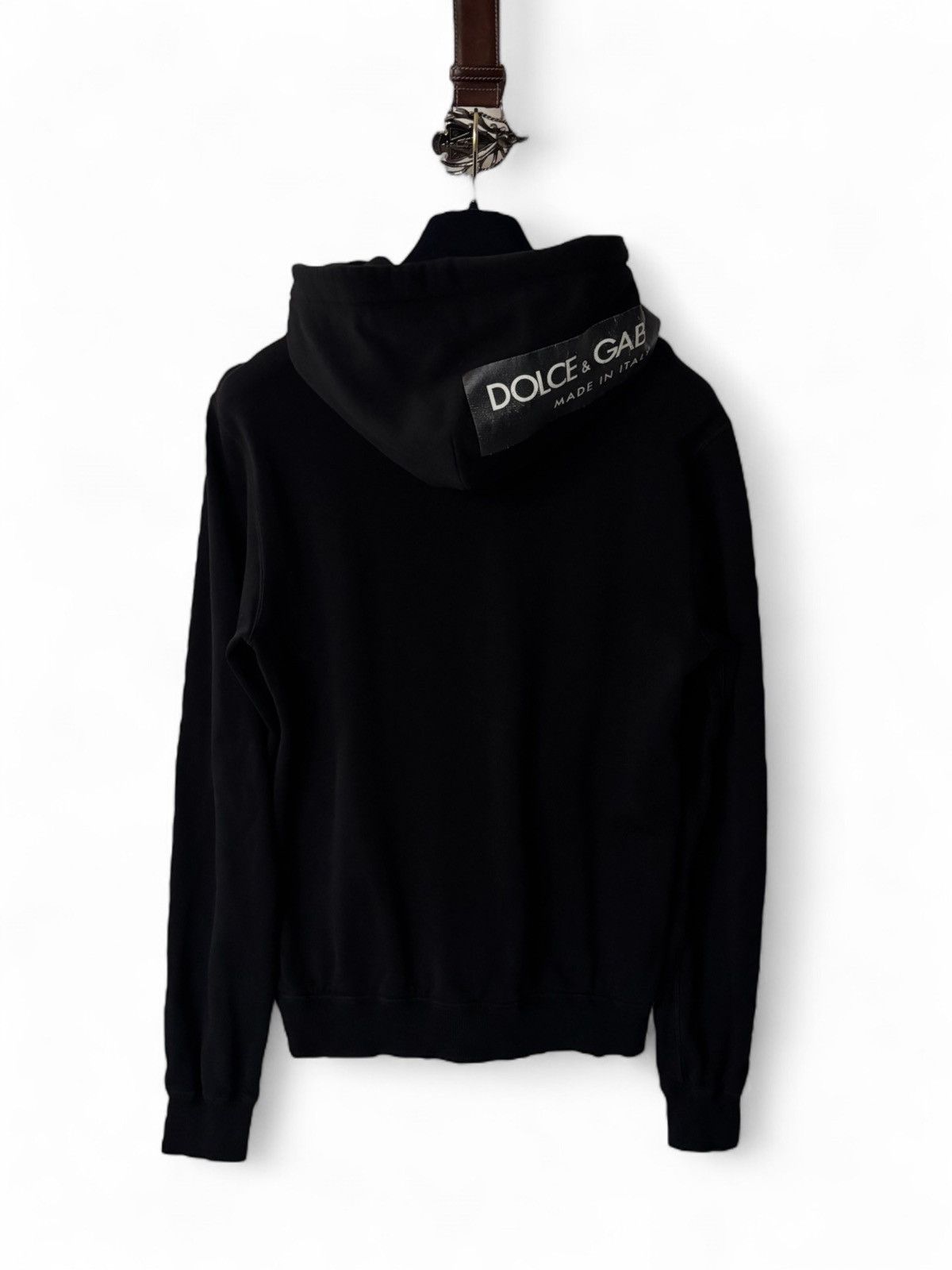 Dolce & Gabbana Dolce Gabbana Logo Zip Hoodie Size US M / EU 48-50 / 2 - 2 Thumbnail