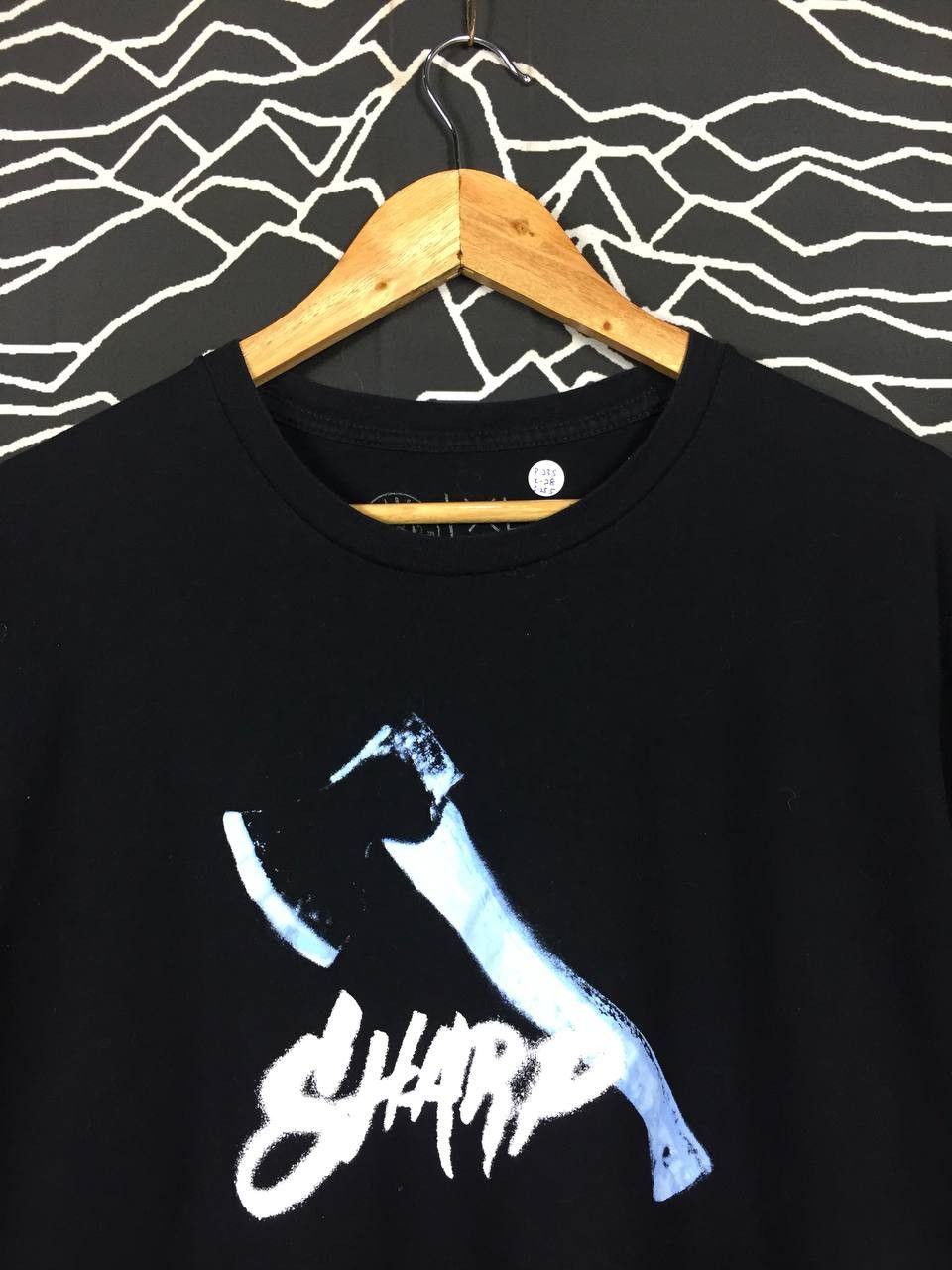 Vintage Sharpen The Axe Athletic Apparel Sharp Axe Longsleeve Tee Size US XL / EU 56 / 4 - 3 Thumbnail