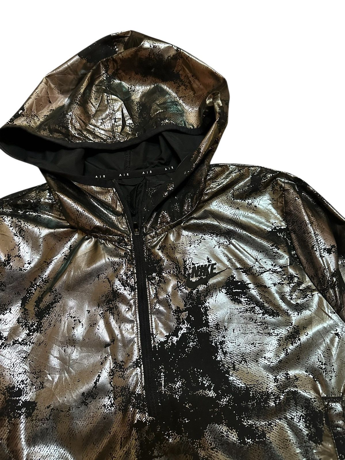 Nike Nike Air Foil Print Jacket Running Size S / US 4 / IT 40 - 3 Thumbnail