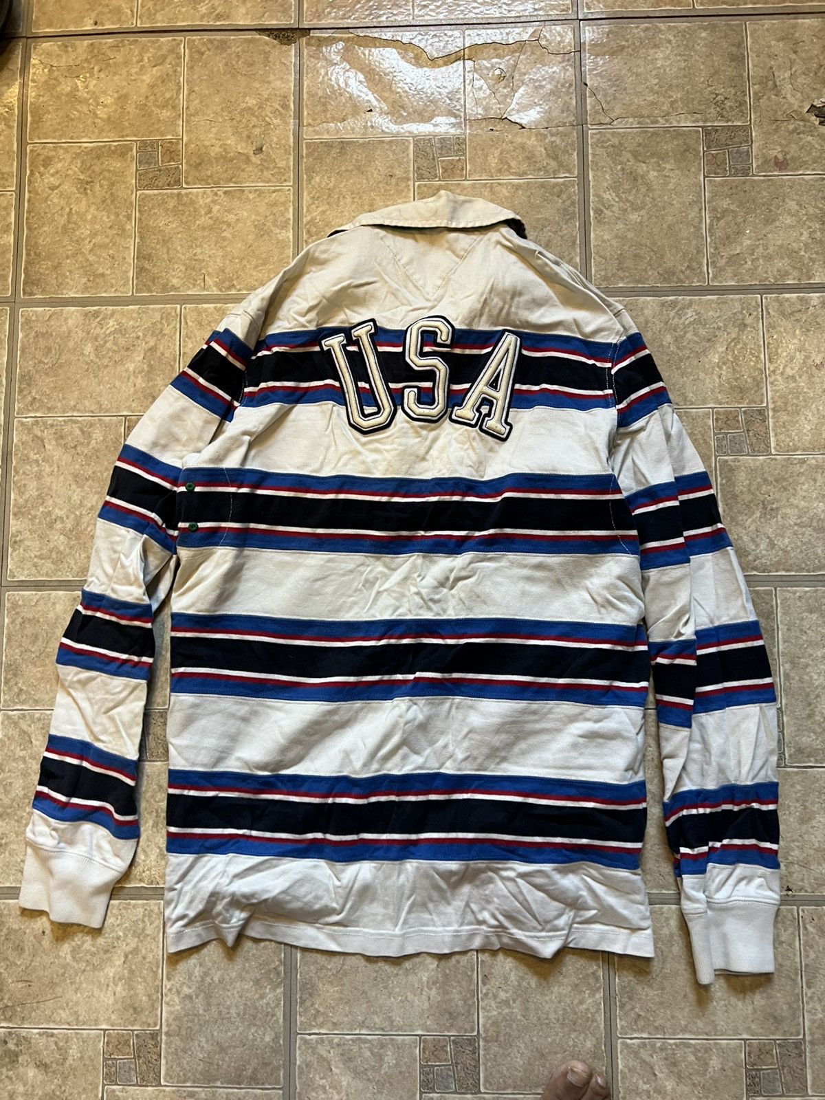 Tommy Hilfiger TOMMY HILFIGER RUGBY POLO Size US L / EU 52-54 / 3 - 6 Thumbnail