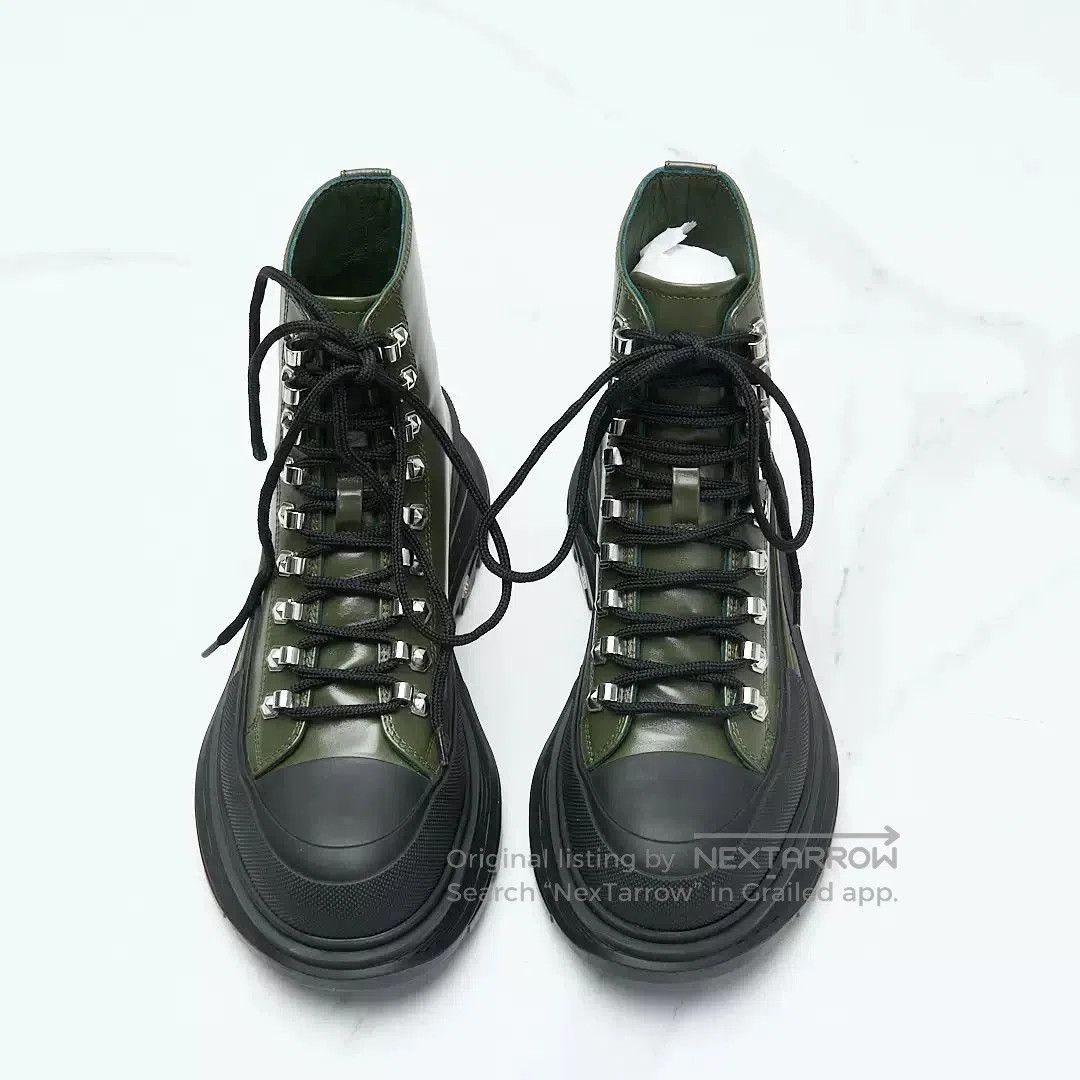 Alexander McQueen Alexander McQueen Women's Platform Martin Boots. Size US 6 / IT 36 - 3 Thumbnail