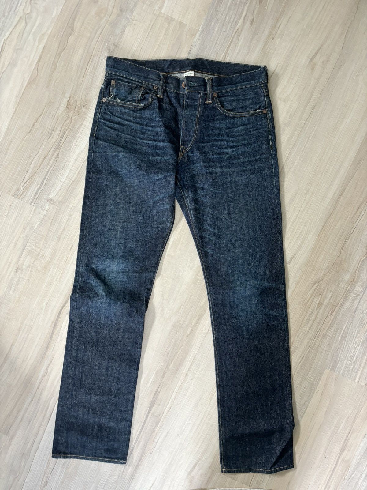 NSF 2000s straight fit Japanese Selvedge Denim Size US 32 / EU 48 - 1 Thumbnail