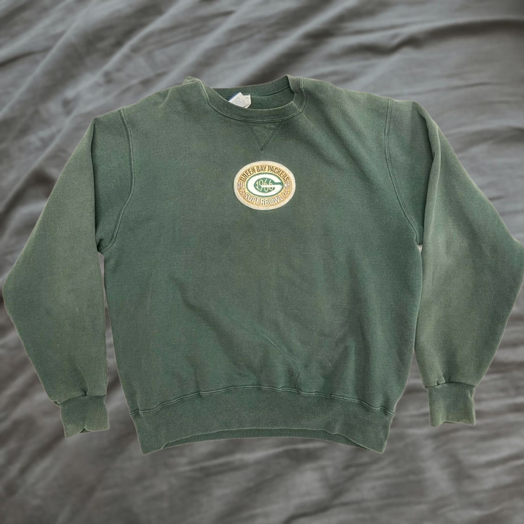 Champion Vintage 90s Green Bay Packers Football Champion NFL Sweatshirt MENS XL Size US XL / EU 56 / 4 - 1 Thumbnail
