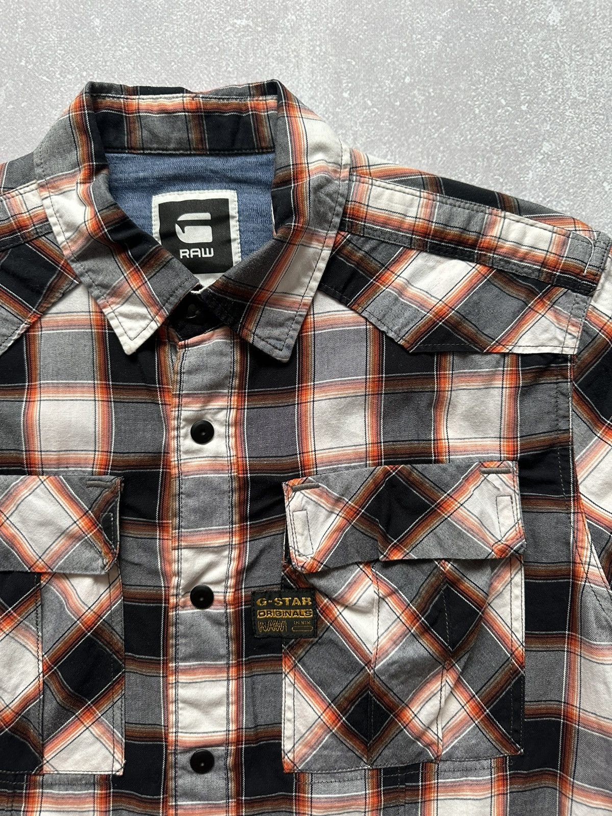 G-Star Men’s G-Star Raw Deck Bergen Long Sleeve Button Multicolor Size US L / EU 52-54 / 3 - 5 Thumbnail