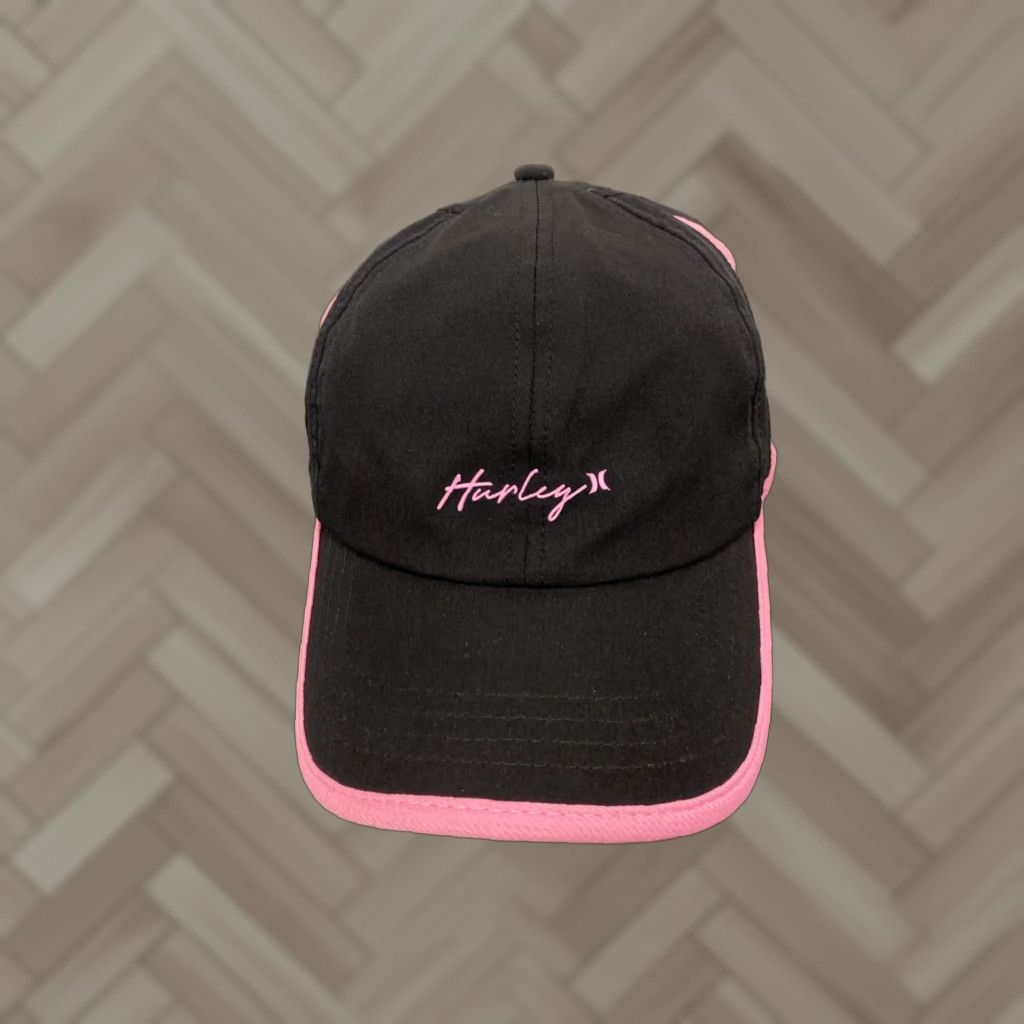 Hurley Hurley Women’s Dri-FIT Adjustable Fit Hat Cap Pink Black Running /775 Size ONE SIZE - 1 Thumbnail
