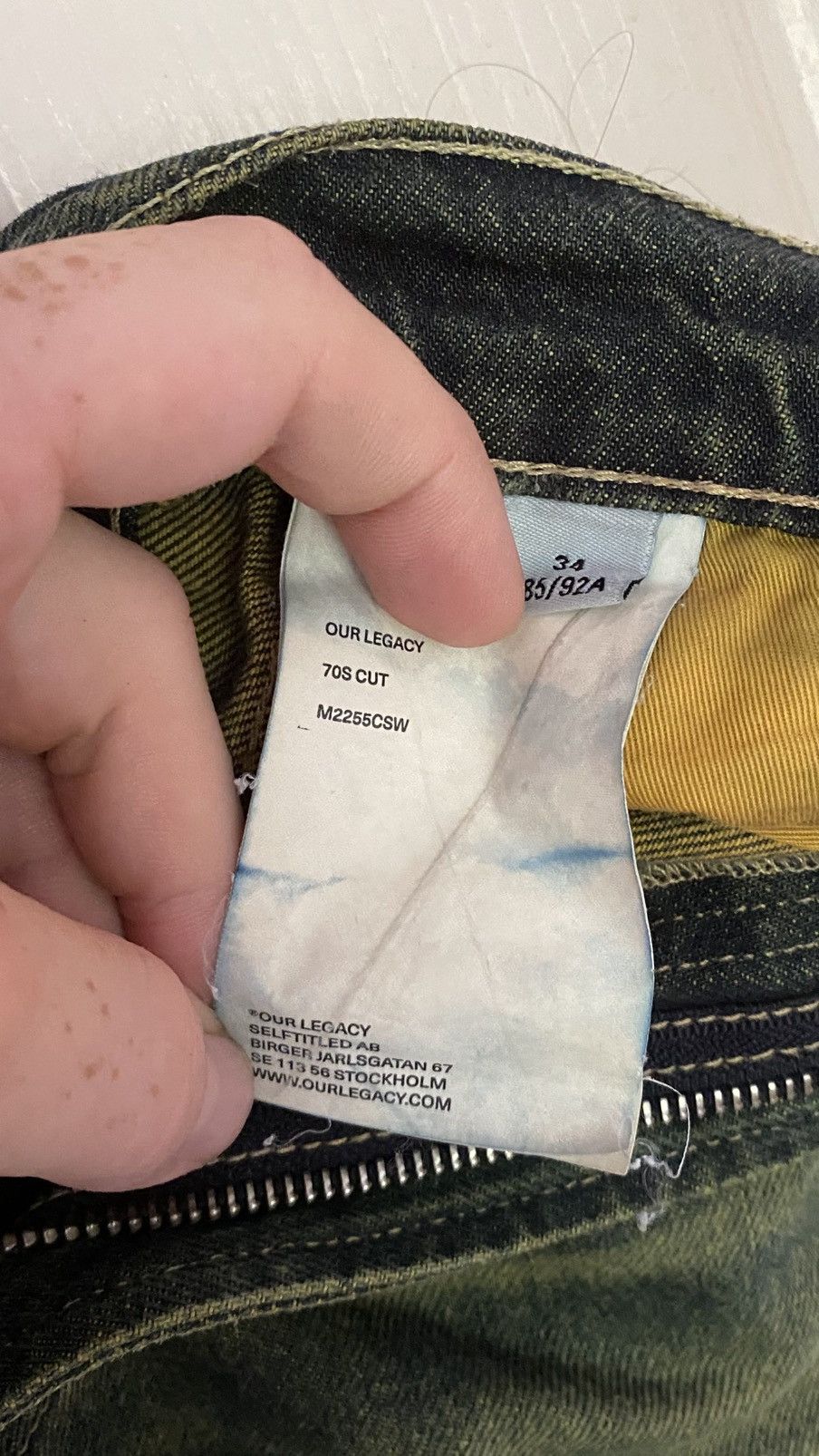 Our Legacy OUR LEGACY - 70s Cut Malibu Sand Wash Size US 34 / EU 50 - 6 Thumbnail