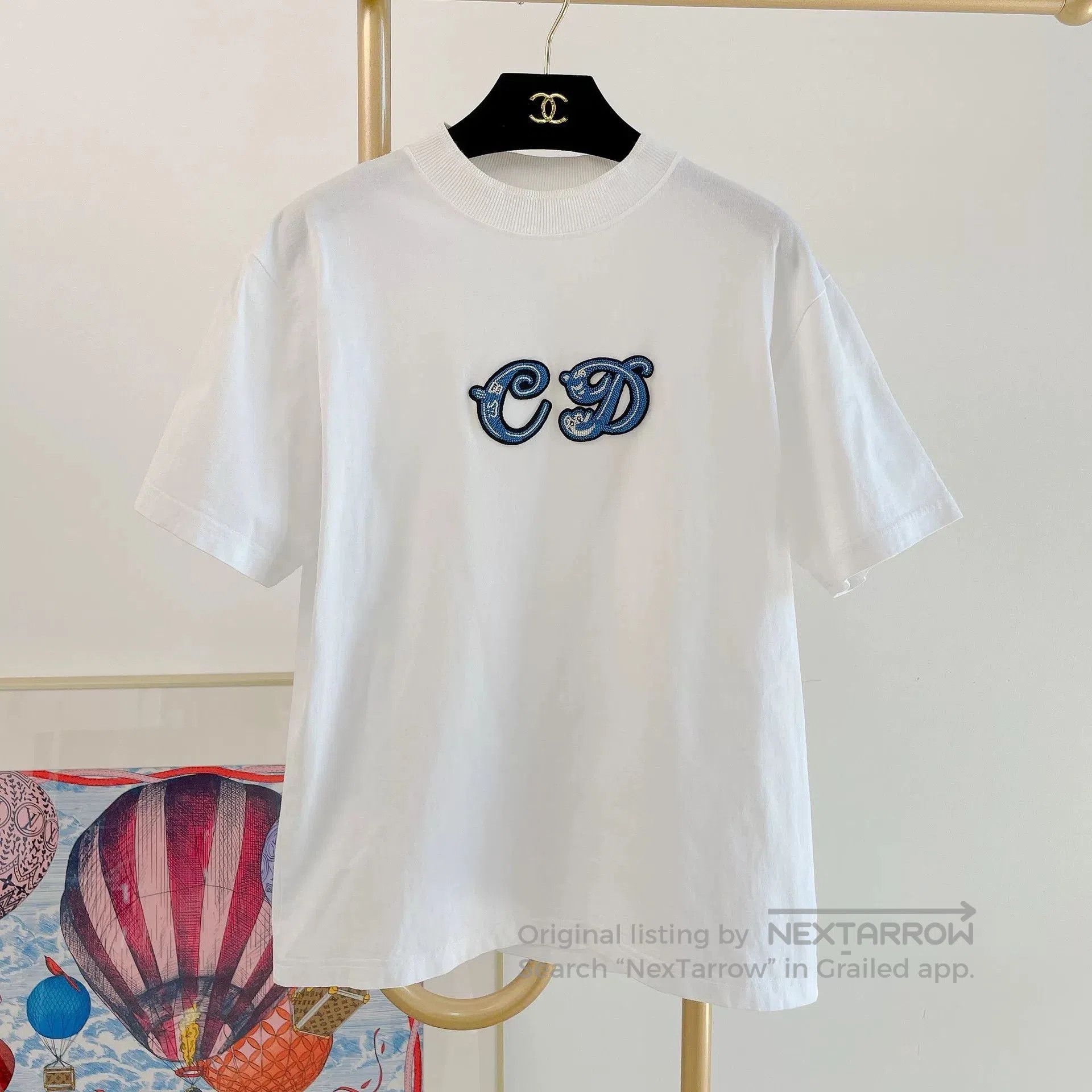 Dior Dior x Kenny Beaded Short-Sleeve T-Shirt. Size US XS / EU 42 / 0 - 1 Thumbnail