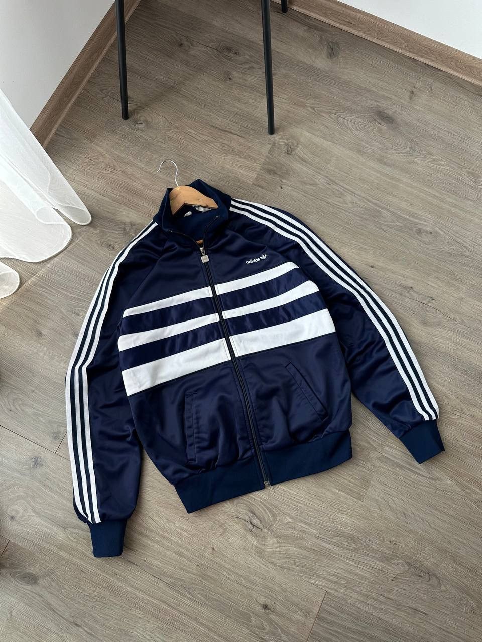 Adidas Vintage Adidas Md In Canada 90’s Sportswear Blue Zip Hoodie Size US M / EU 48-50 / 2 - 4 Thumbnail