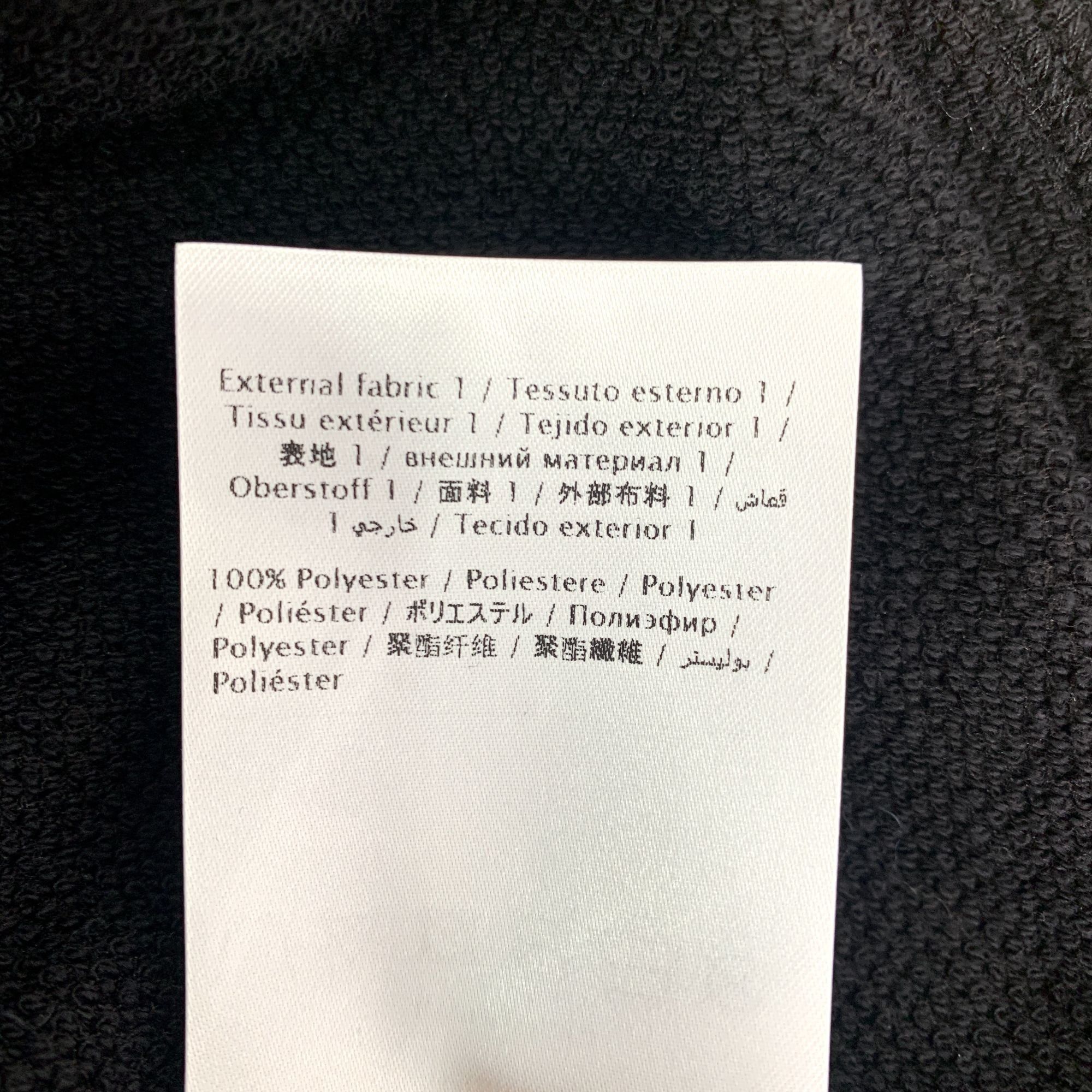 Valentino Valentino Black Logo Print Hooded Half-Zip Sweatshirt (Size Size US M / EU 48-50 / 2 - 3 Thumbnail
