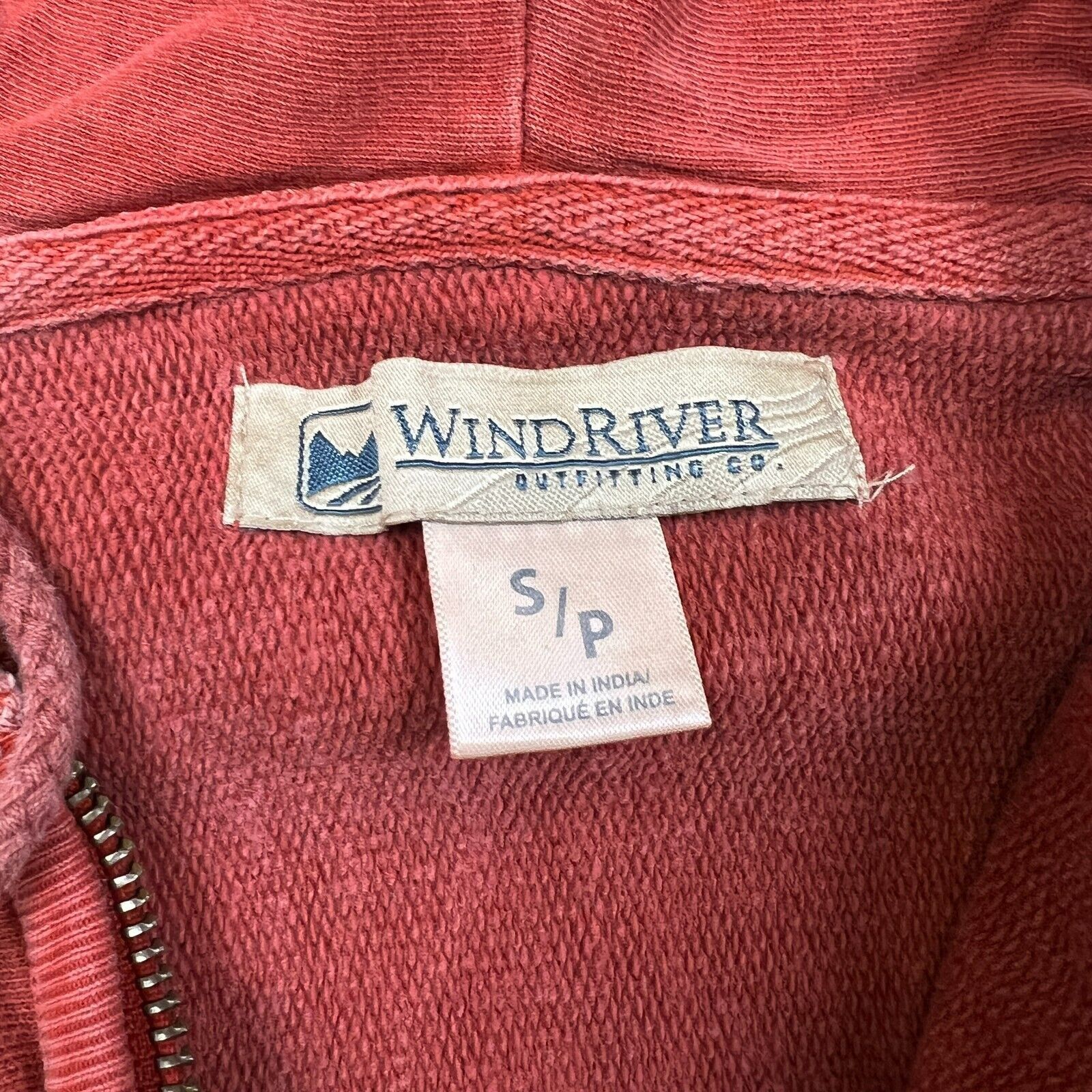 Vintage × Windriver Windriver Blank Hoodie Small Half Zip 90s Hooded Sweatshirt Size US S / EU 44-46 / 1 - 3 Thumbnail