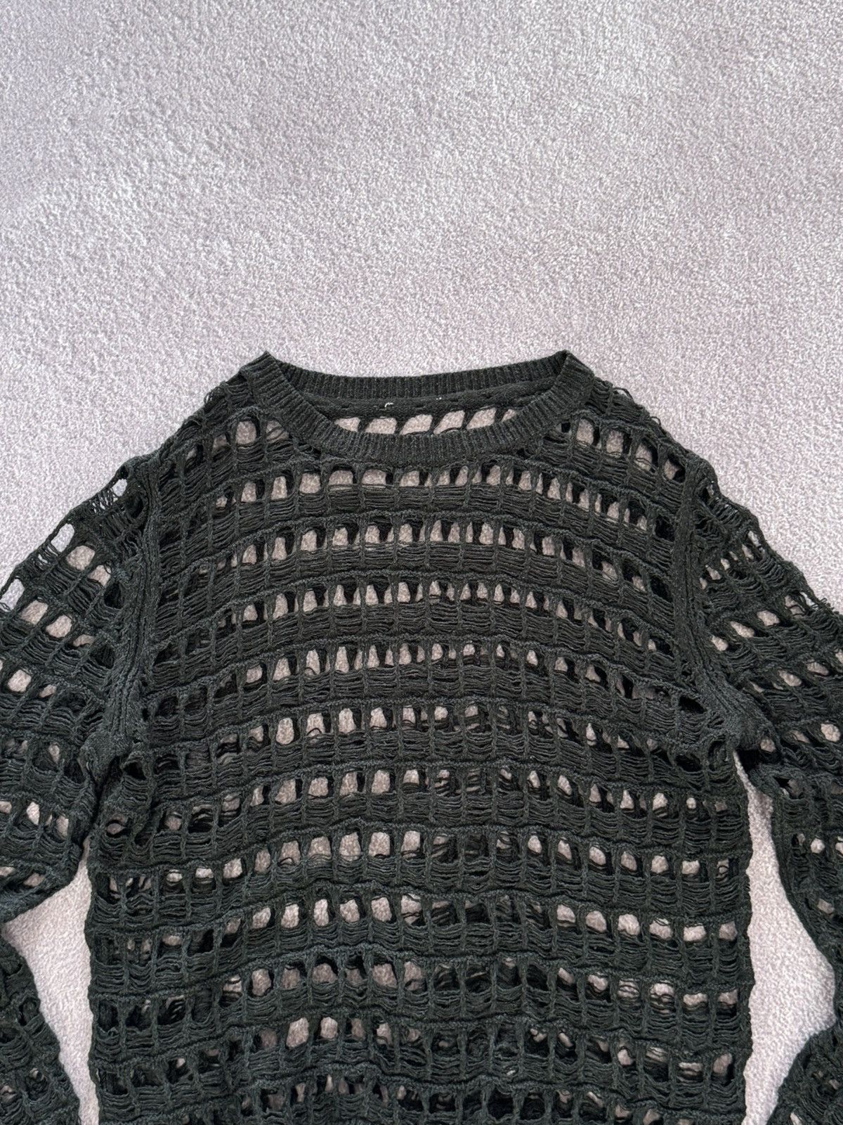 Hysteric Glamour Grunge Vibe Mesh Knit Crazy Fit Y2K Opium Long Sleeve Tee Size M / US 6-8 / IT 42-44 - 2 Thumbnail