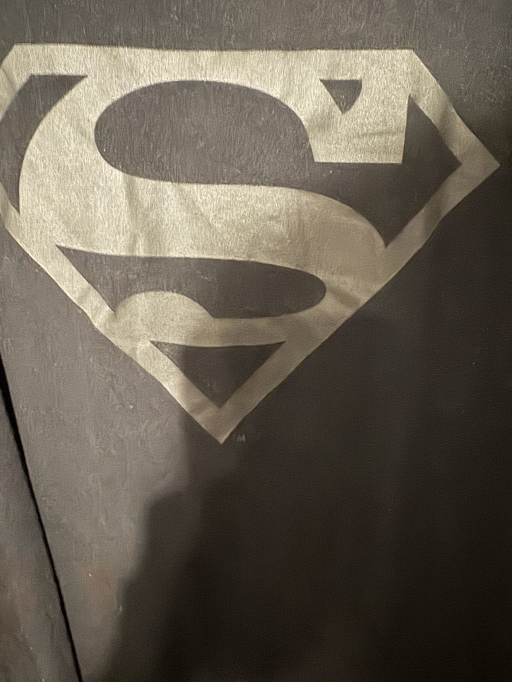 DC Comics Superman Short Sleeve T-Shirt Men Sz XL Black DC Comics Size US XL / EU 56 / 4 - 4 Thumbnail