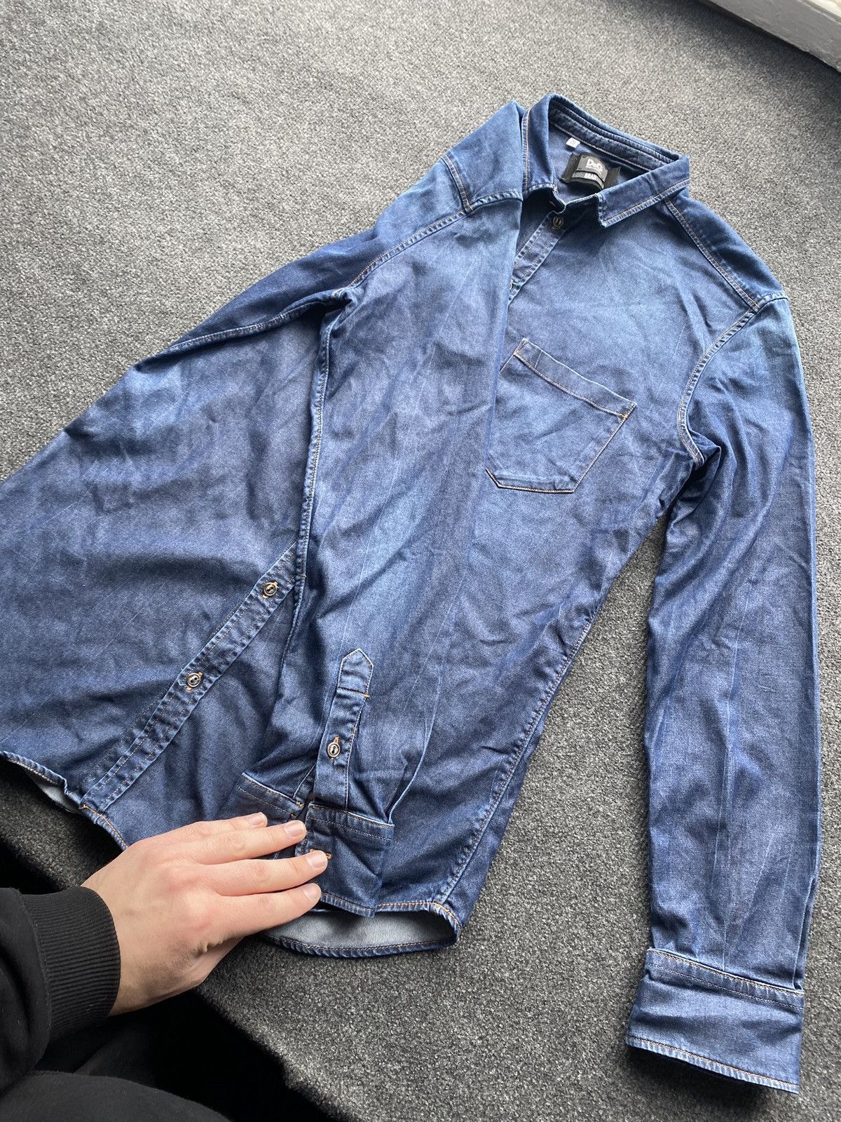 Dolce & Gabbana 🔥Dolce Gabbana brad 16 1/2 42 m size denim button up shirt Size US M / EU 48-50 / 2 - 25 Thumbnail