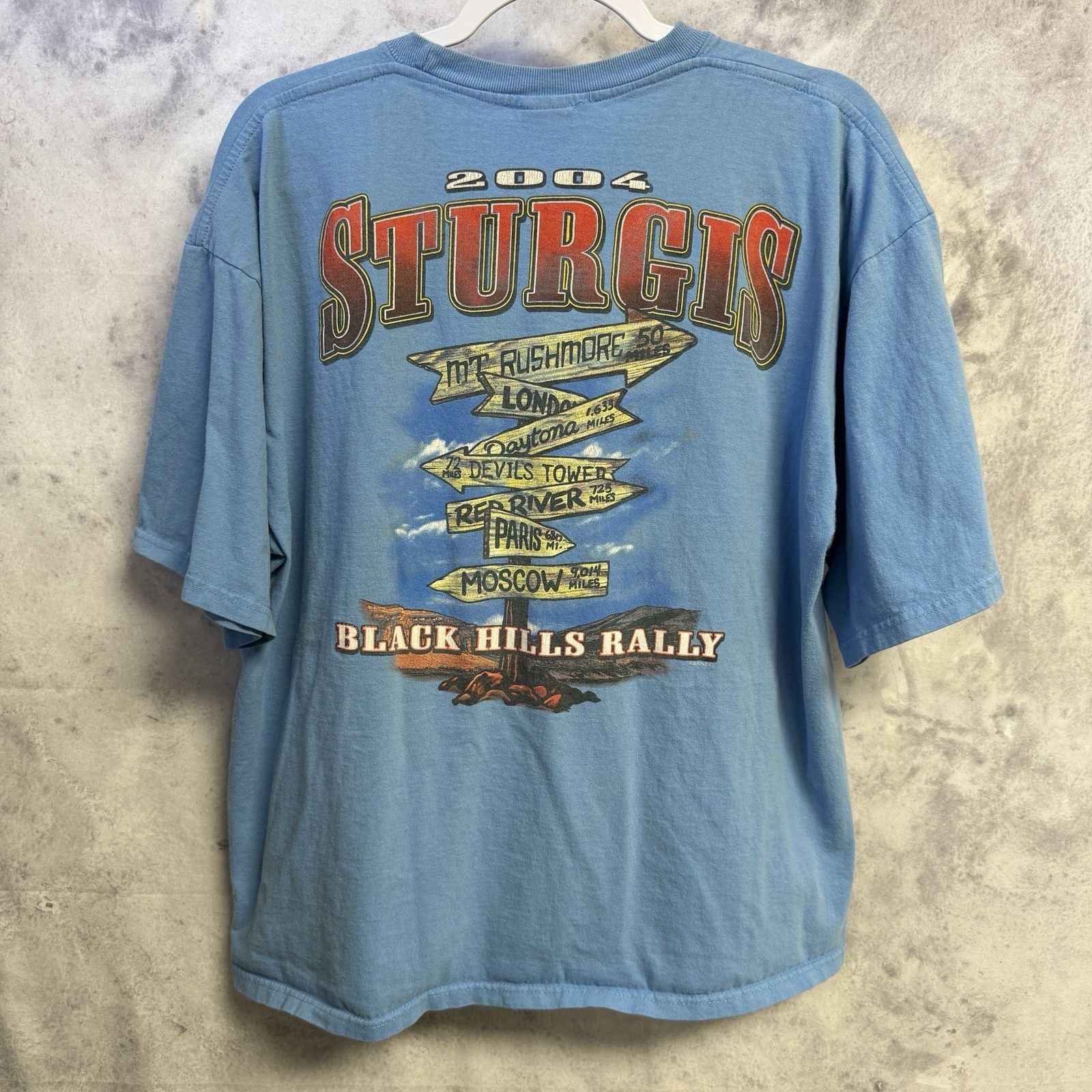Vintage Vintage Y2K Sturgis Black Hills Rally T Shirt Men’s XL 23x25 Size US XL / EU 56 / 4 - 2 Thumbnail