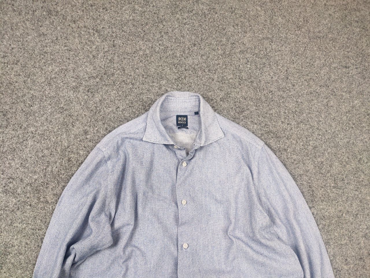 Boggi Boggi Milano Design Regular Fit Button Long sleeve Shirt Size US L / EU 52-54 / 3 - 4 Thumbnail