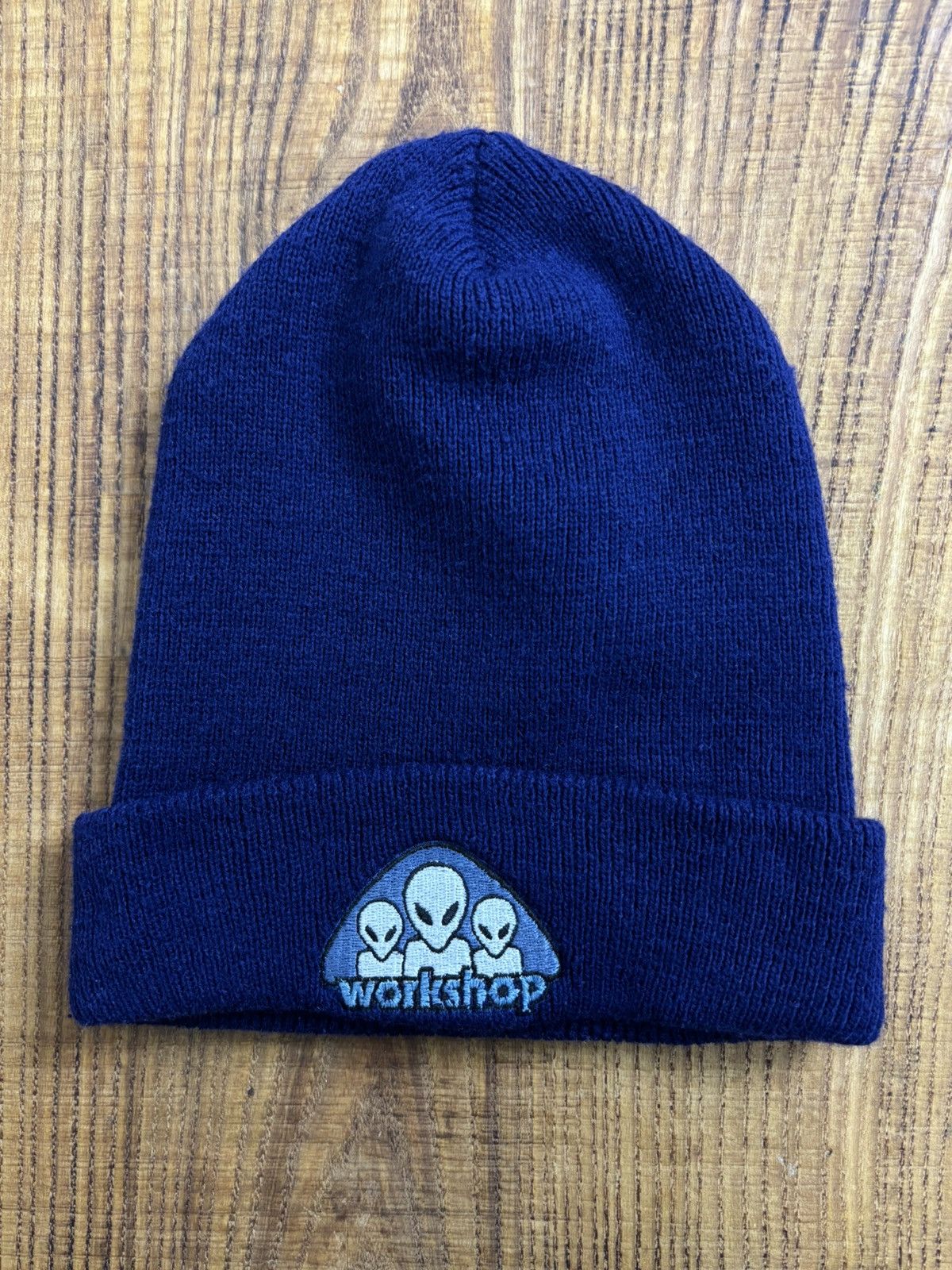 Alien Workshop 90s Vintage Alien Workshop Embroidery Beanie Hat Made In USA Size ONE SIZE - 1 Thumbnail