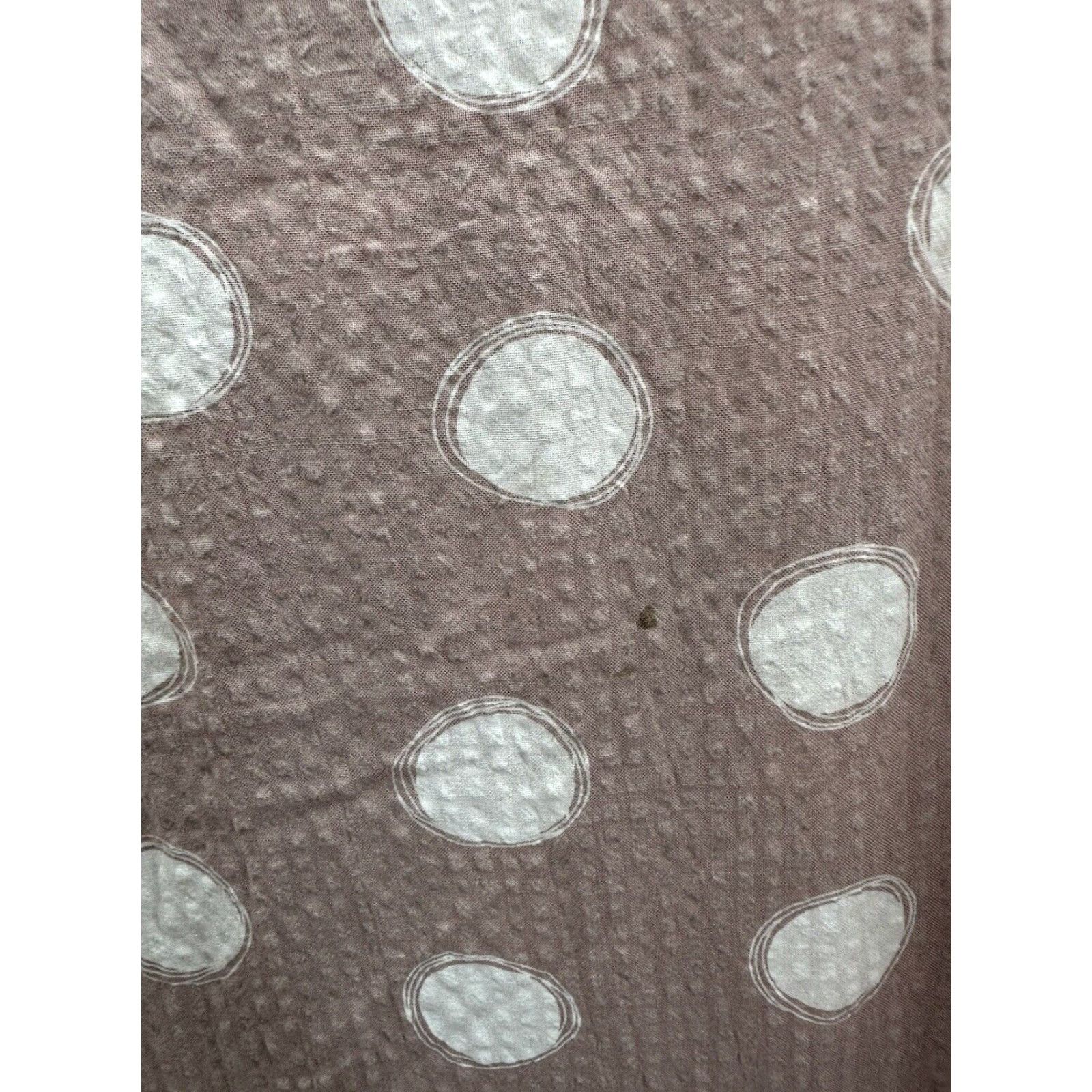 Vintage Coco & Carmen Womens Blouse Size Small Pink White Polka Dot Short Sleeve Size S / US 4 / IT 40 - 7 Thumbnail