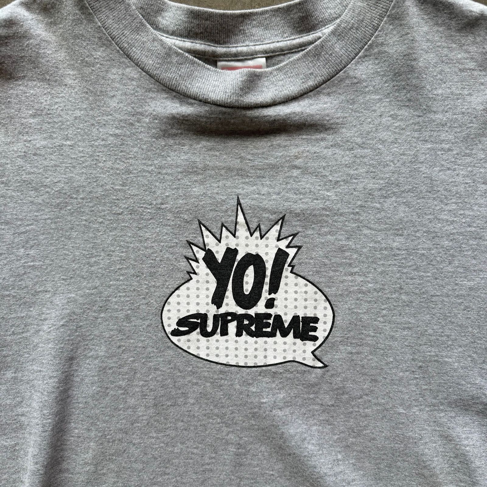 Supreme Vintage Supreme MTV Yo Tee Grey Size US L / EU 52-54 / 3 - 4 Thumbnail