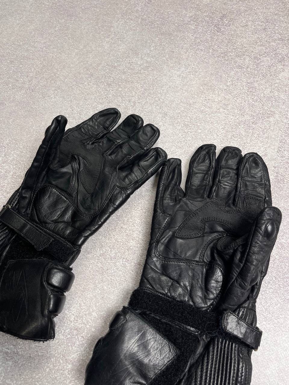 Other Vintage Moto Racing Genuine Leather Gloves Os Size ONE SIZE - 8 Thumbnail