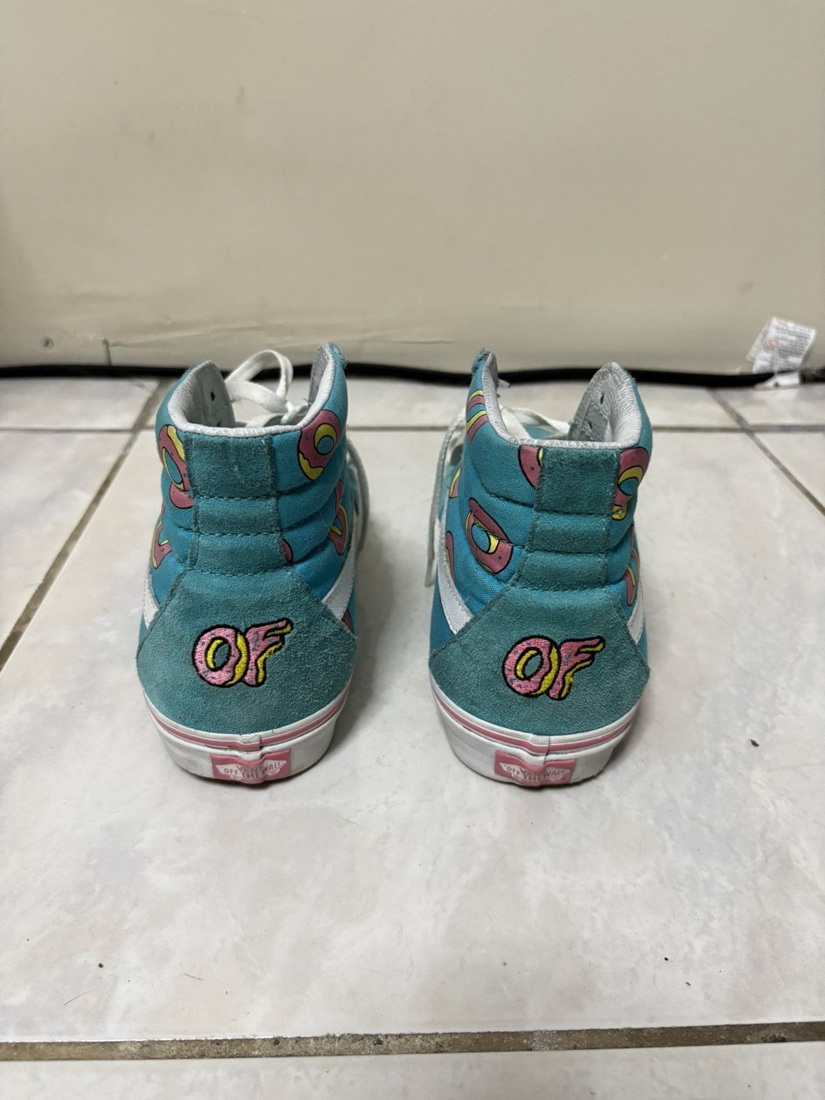 Vans VANS X ODD FUTURE SK8 HI Size US 10.5 / EU 43-44 - 4 Thumbnail
