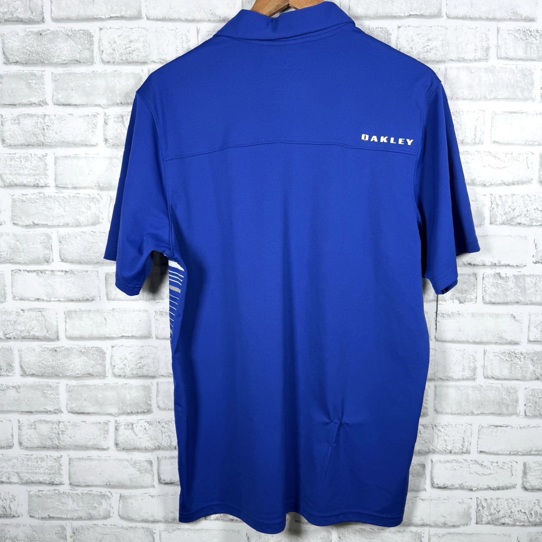 Oakley Oakley Polo Shirt Mens Size M Blue Athletic Stretchy Regular Fit Size US M / EU 48-50 / 2 - 5 Thumbnail