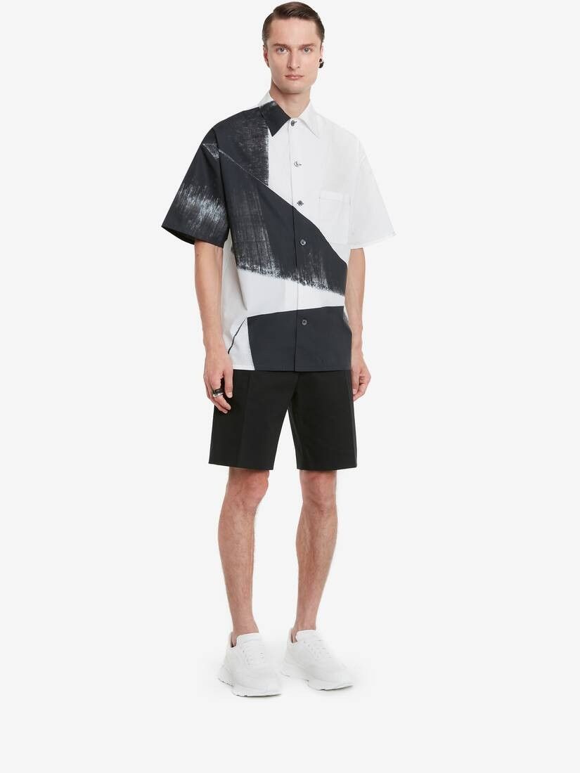 Alexander McQueen o1w1db10725 Cotton Shorts in Black Size US 34 / EU 50 - 3 Thumbnail