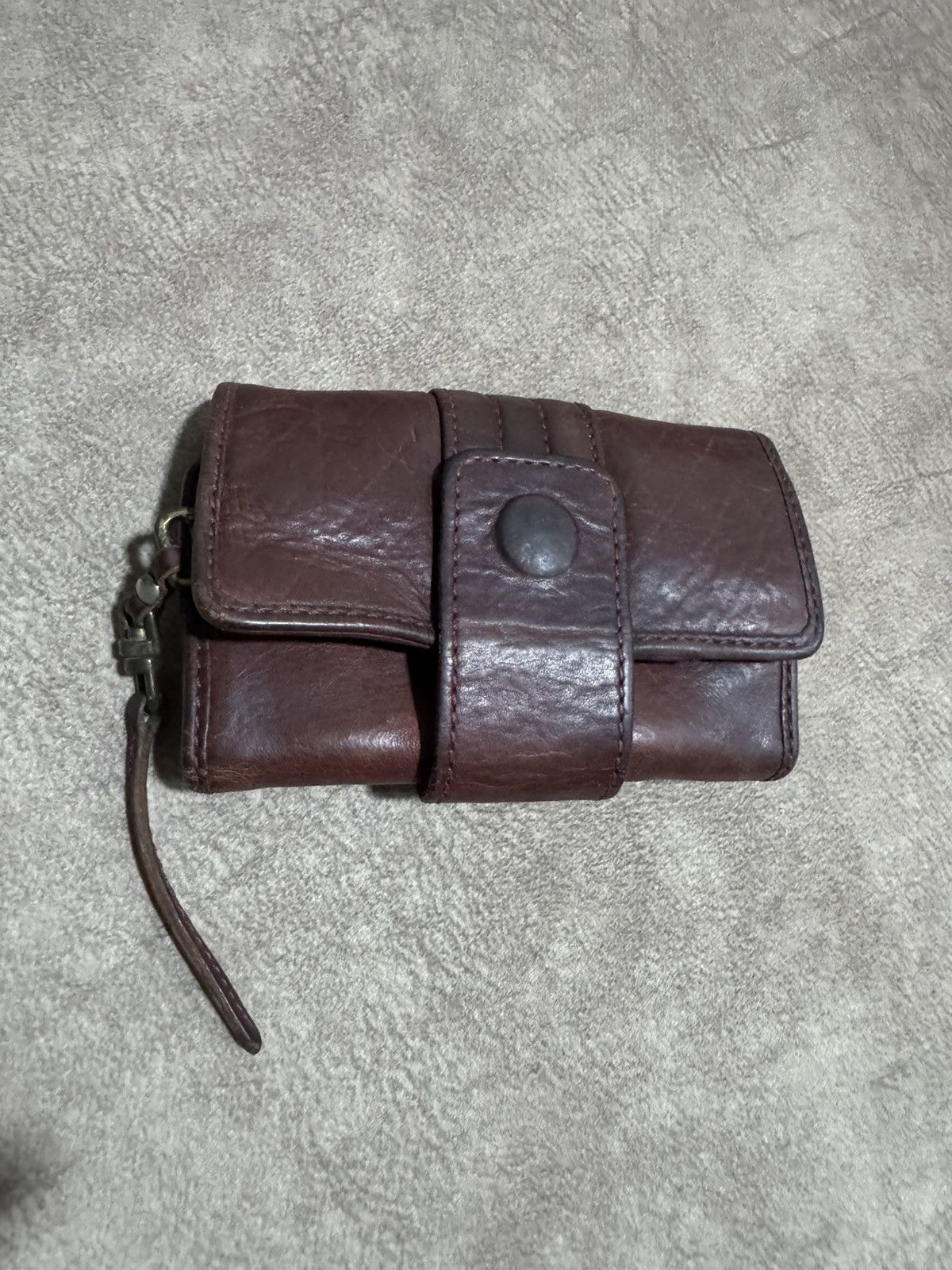 MasterPiece Leather 🇯🇵 MSPC 2 Way Wallet Key Holder Zipper Snap On Size ONE SIZE - 2 Thumbnail