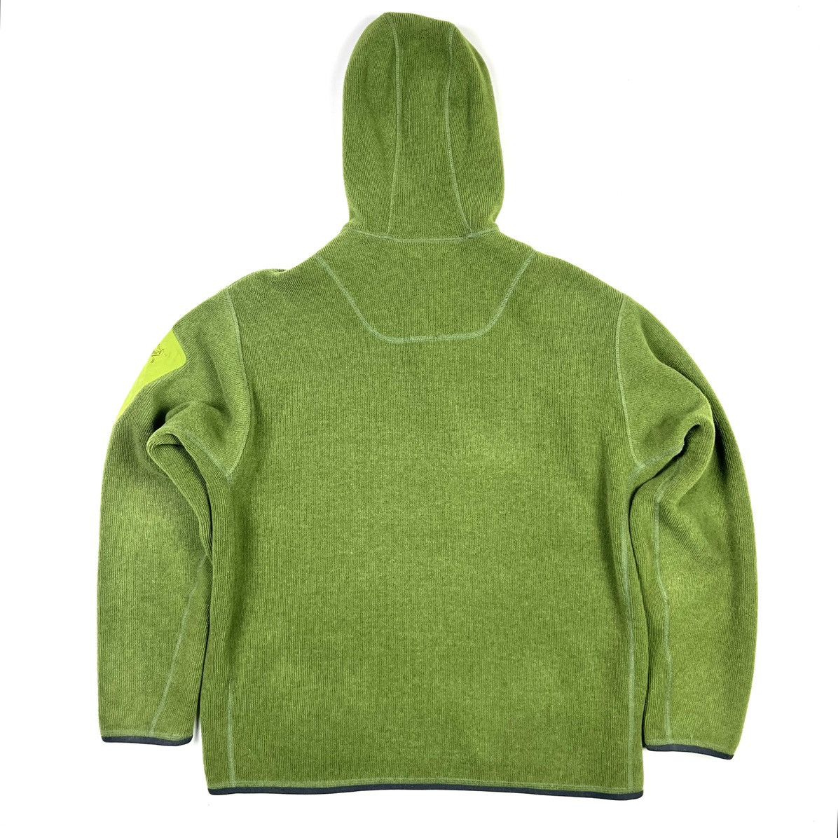 Arc'teryx × Vintage Arcteryx Covert Hoody Polartec Fleece Jacket Green Mens Size US L / EU 52-54 / 3 - 3 Thumbnail