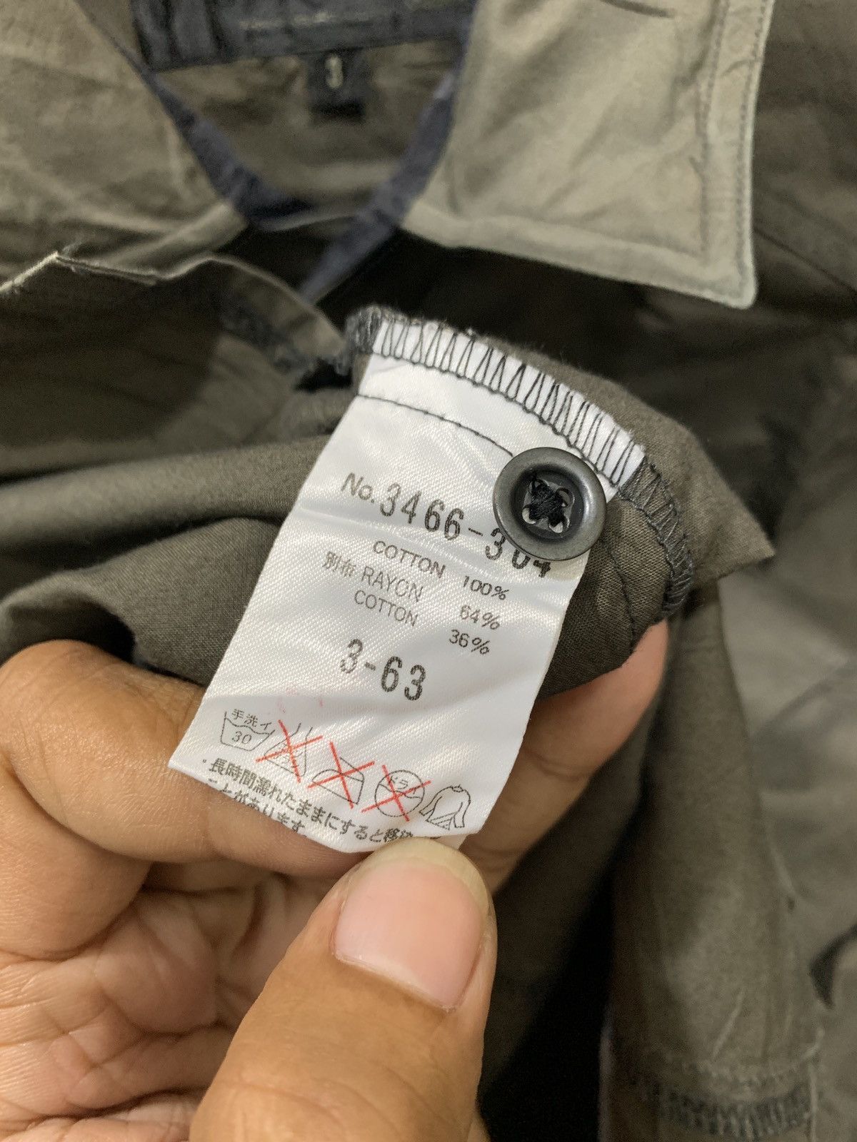 Japanese Brand y2k Military Shirt SCHLUSSEL Size US L / EU 52-54 / 3 - 6 Thumbnail