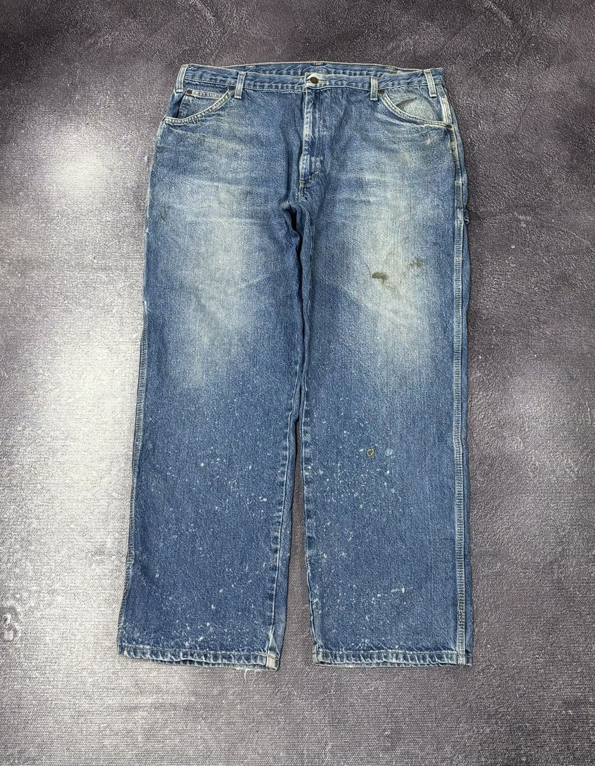 Dickies Vintage Dickies Y2K Faded Blue Denim USA Hype Baggy Jeans Size US 42 / EU 58 - 2 Thumbnail
