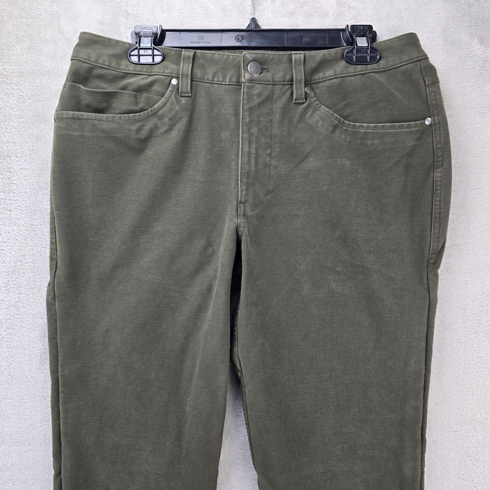Lululemon Lululemon ABC Pant Men 32x32 Slim Fit Olive Green Warpstreme Size US 32 / EU 48 - 2 Thumbnail