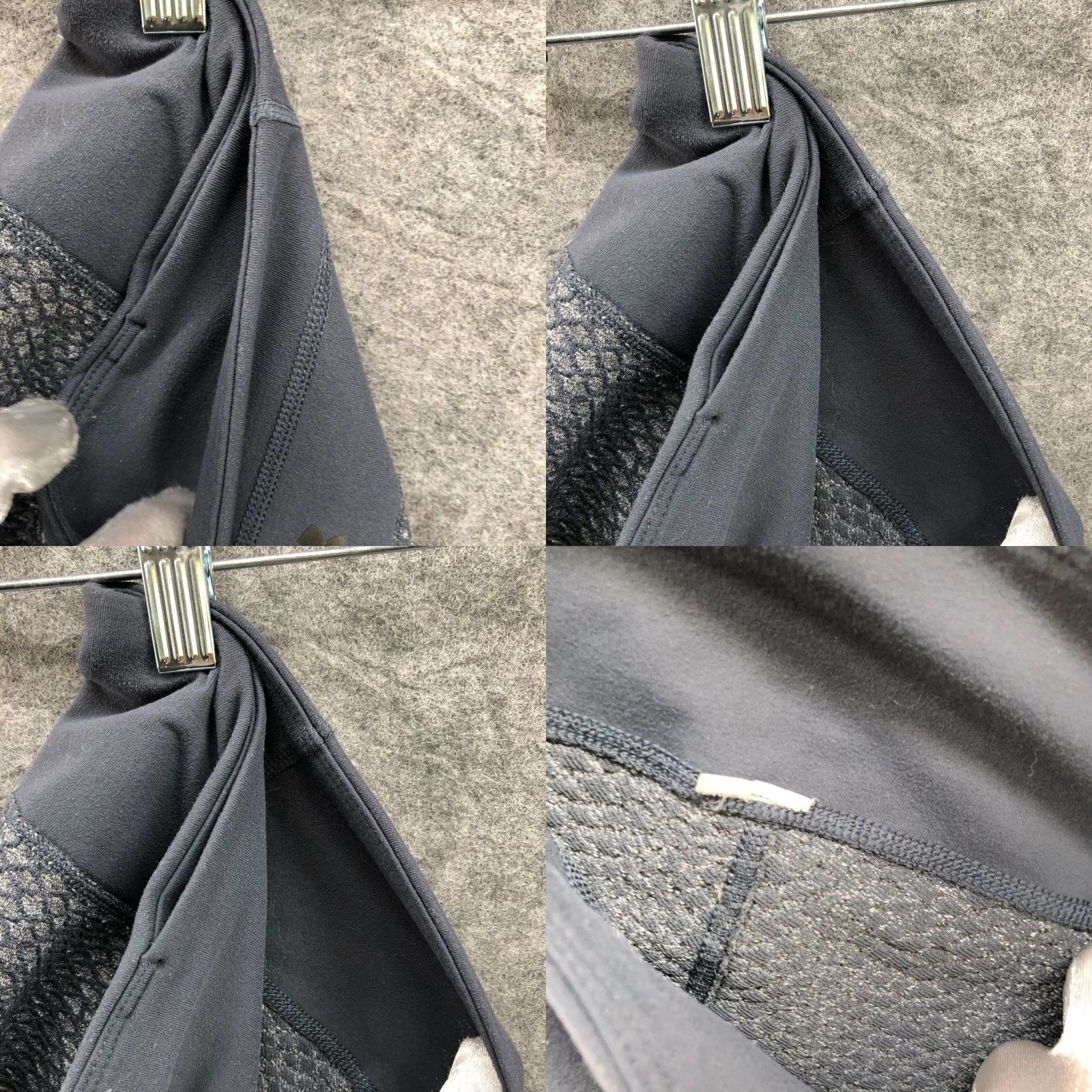 Under Armour Under Armour Active Leggings Womens M Gray Textured Full Length Yoga Gym Size 32" / US 10 / IT 46 - 8 Thumbnail