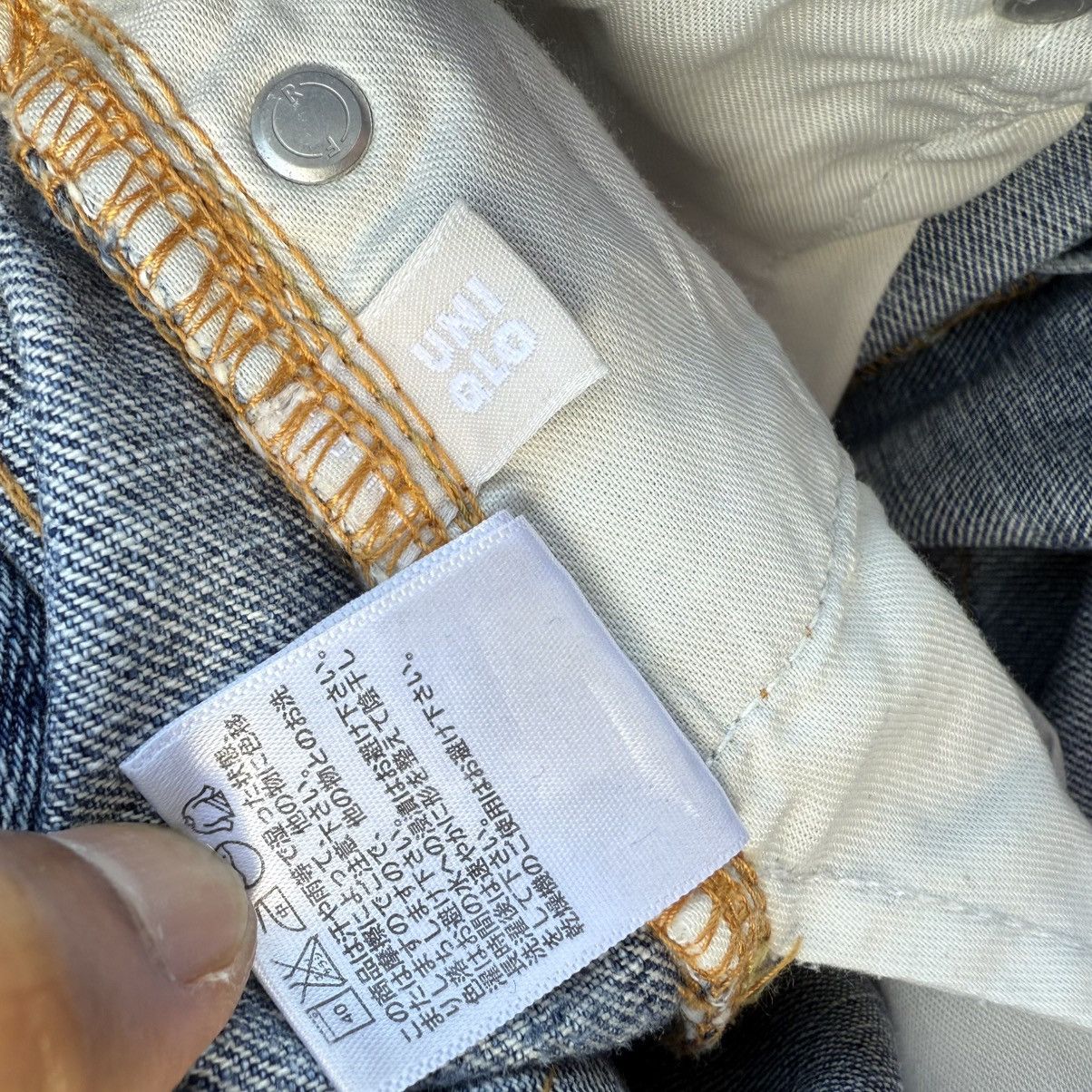 Japanese Brand VINTAGE JAPANESE S-001 STRAIGHT FADED JEAN DENIM PANTS Size US 34 / EU 50 - 14 Thumbnail