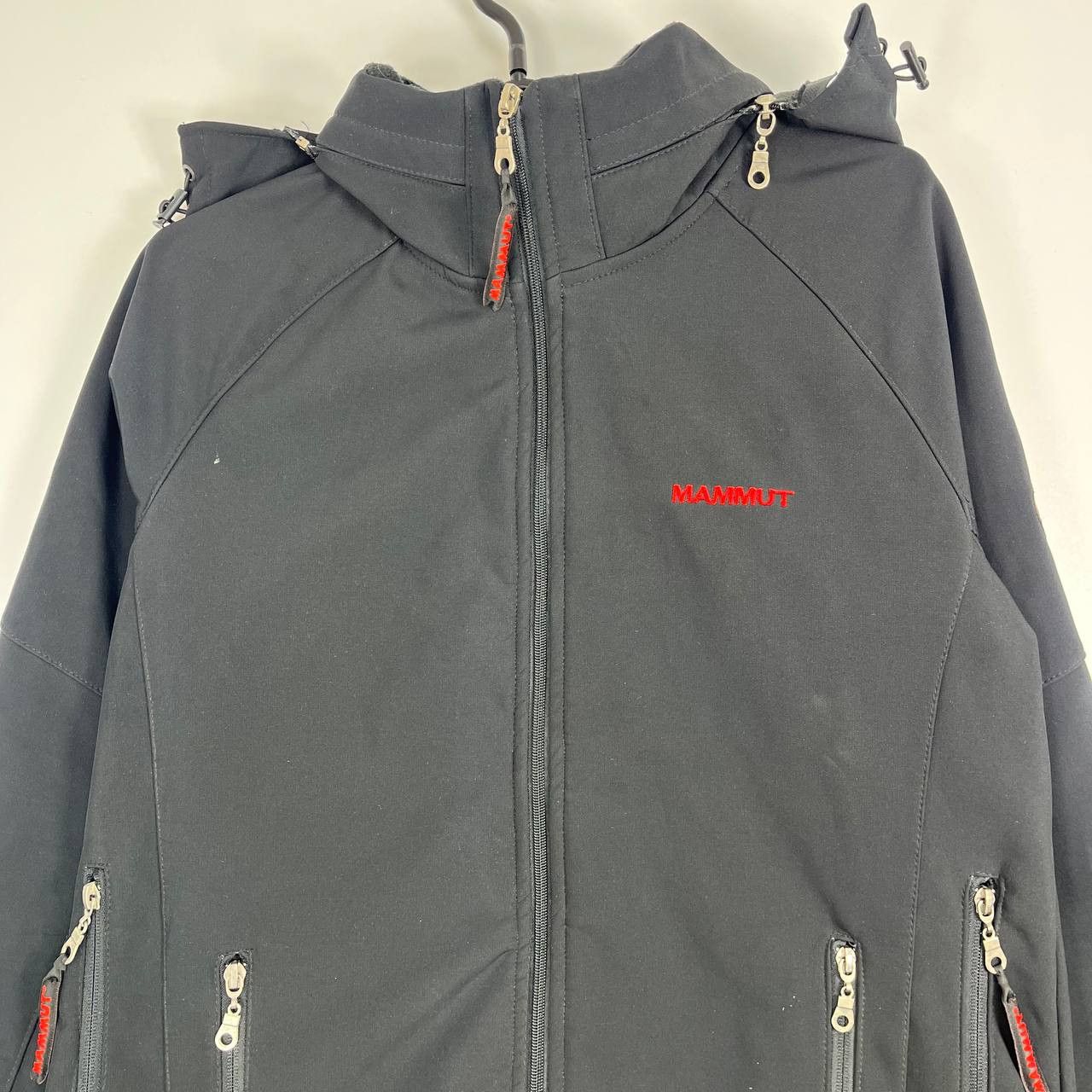 Mammut Mammut Softshell Jacket Full Zip Hooded Black Mens Size S Size US S / EU 44-46 / 1 - 2 Thumbnail