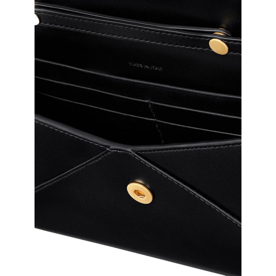Celine CELINE $1900 Black Envelope Chain Wallet Bag New Size ONE SIZE - 3 Thumbnail