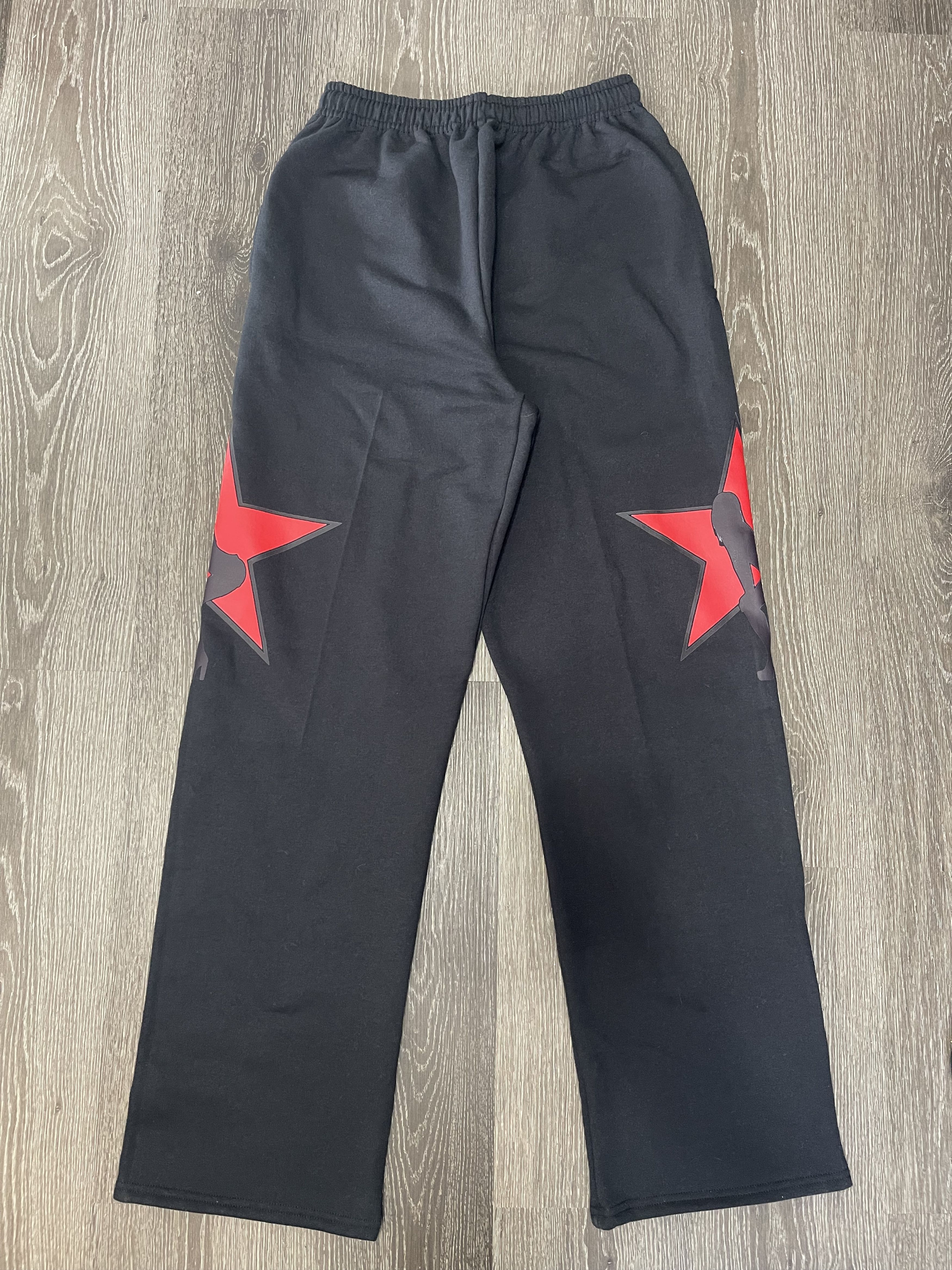Japanese Brand Black Star Girl Sweatpants Size US 30 / EU 46 - 2 Thumbnail