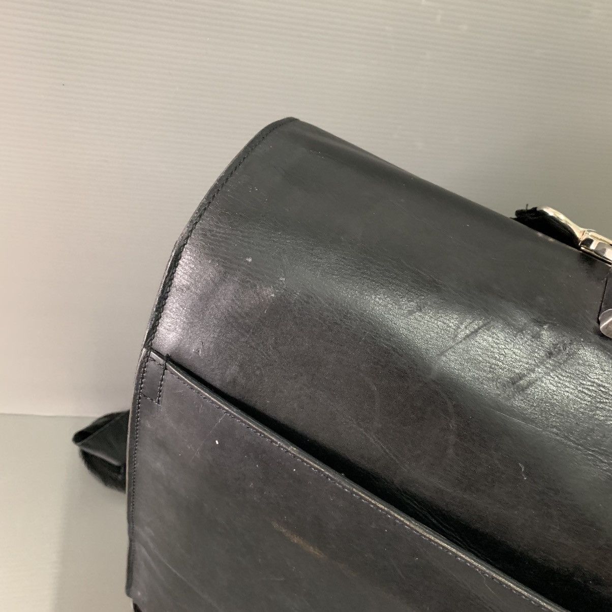 Prada Prada Vintage Leather Briefcase Bag Size ONE SIZE - 9 Thumbnail