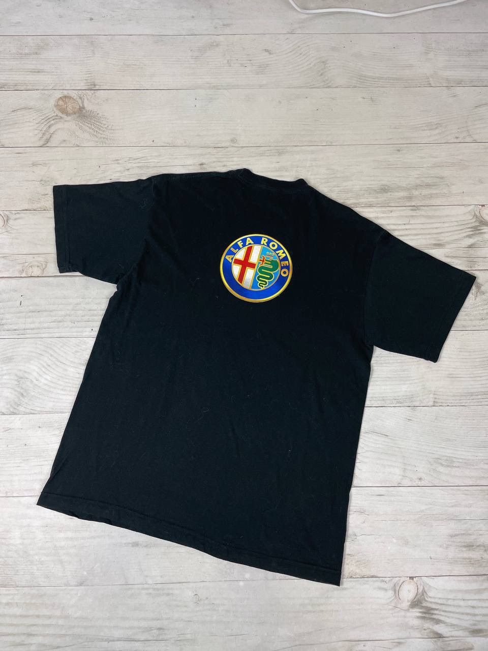 Other Vintage Alfa Romeo Big Logo Racing T Shirt F1 NASCAR 90s Size US M / EU 48-50 / 2 - 1 Thumbnail
