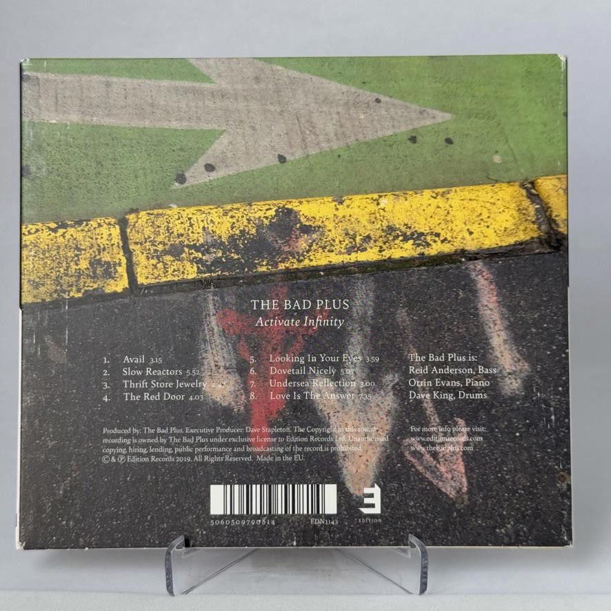Designer The Bad Plus - Activate Infinity CD 2019 Album Size ONE SIZE - 3 Thumbnail