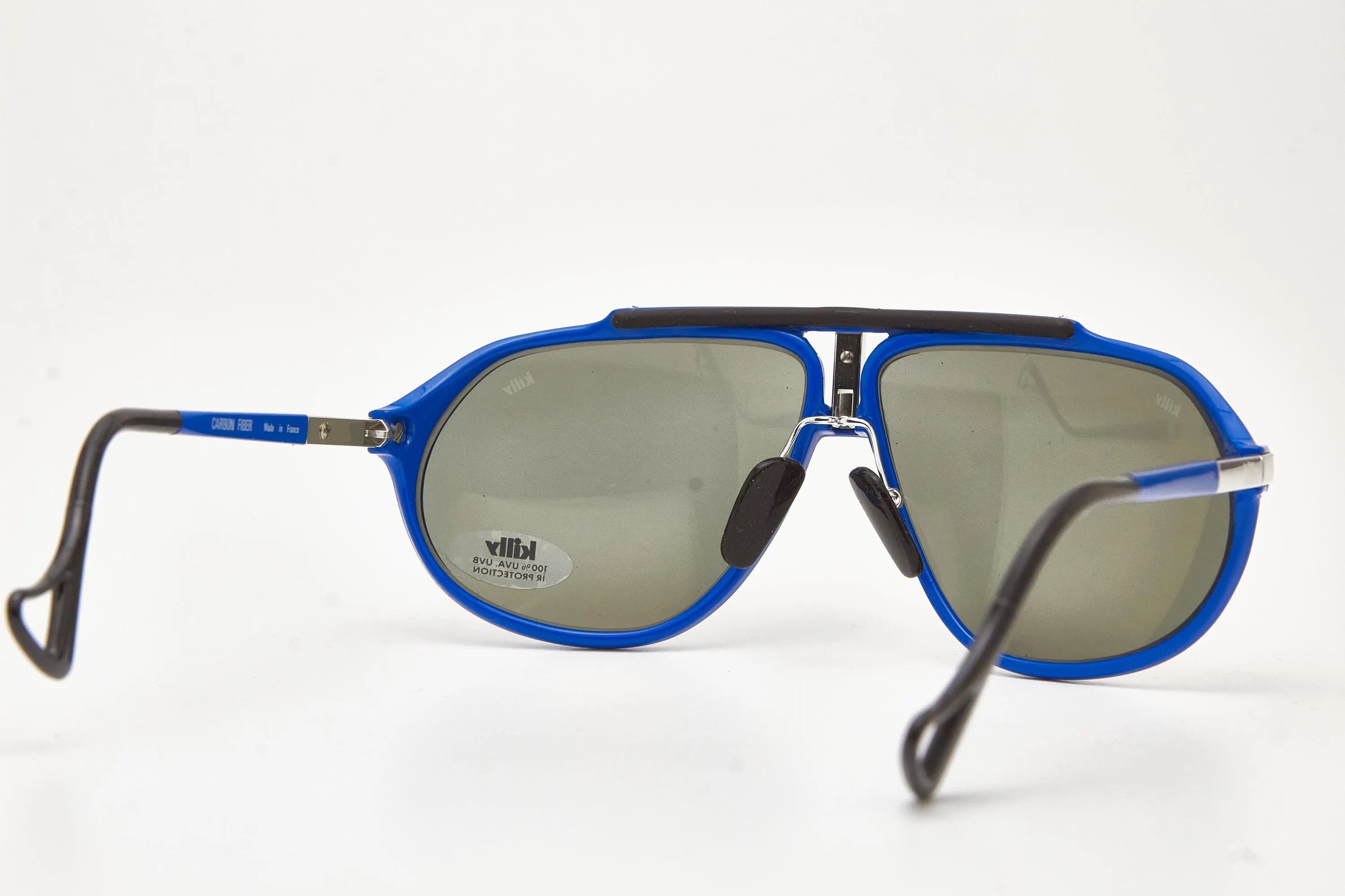 Other KILLY 469 Sunglasses Blue Gold High End Carbon Fiber Eyewear Size ONE SIZE - 9 Thumbnail