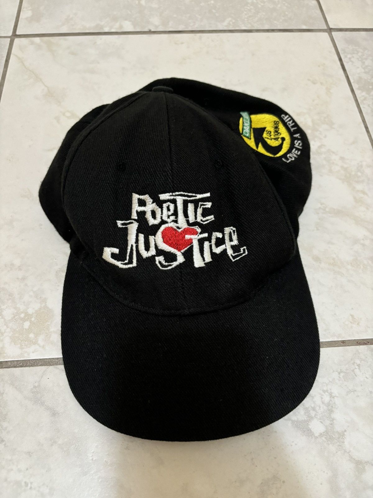 Vintage Rare vintage 90s Poetic Justice Tupac Shakur 2pac Movie Hat Size ONE SIZE - 1 Thumbnail