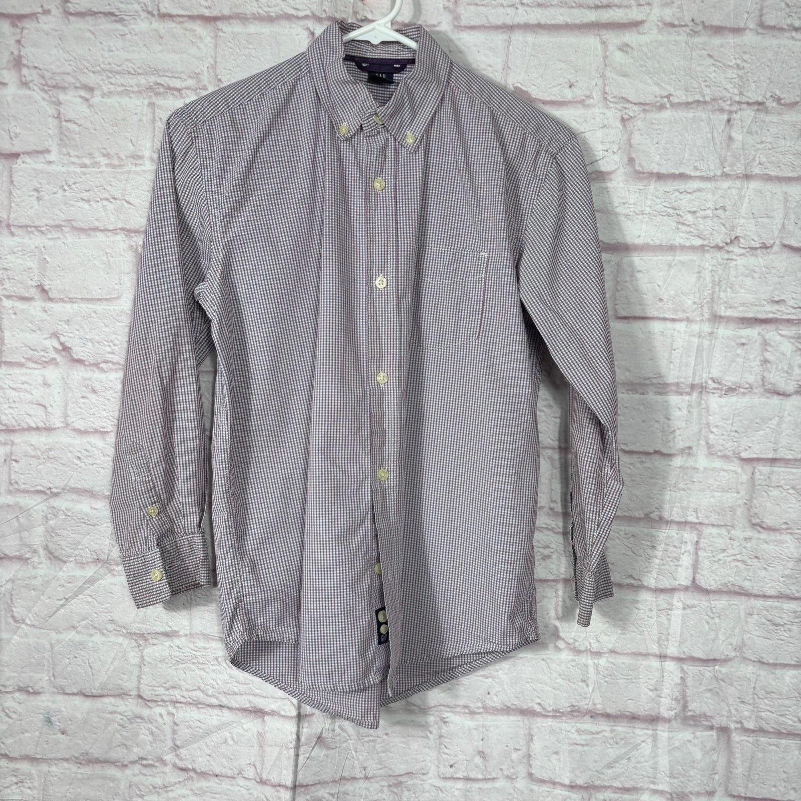 Other GAP Kids Boys Large Checkered Button-Down Shirt Size US L / EU 52-54 / 3 - 1 Thumbnail