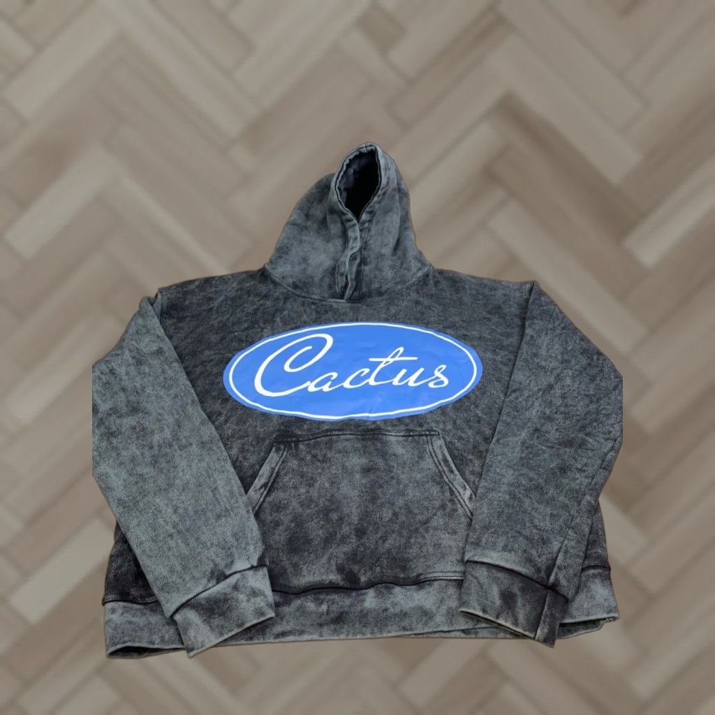 Vintage Cactus Valley Hoodie Mens XL Blue Streetwear Pullover Heavy Fleece Long Sleeve Drawstring 12117 Size US XL / EU 56 / 4 - 1 Thumbnail